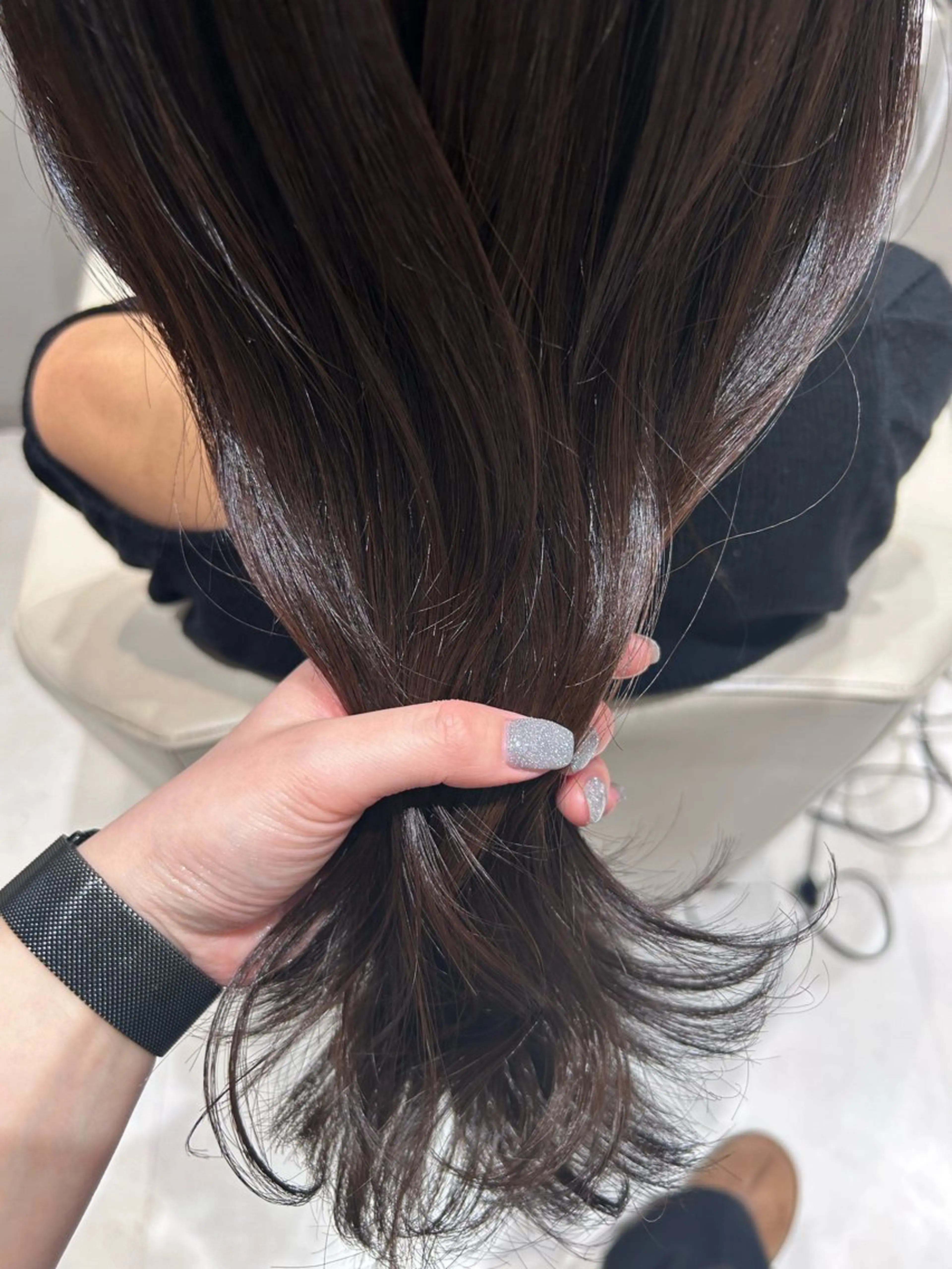 カラー アッシュ アッシュブラウン ブラウンカラー ♡ktwoかな /透明感カラーのヘアスタイル