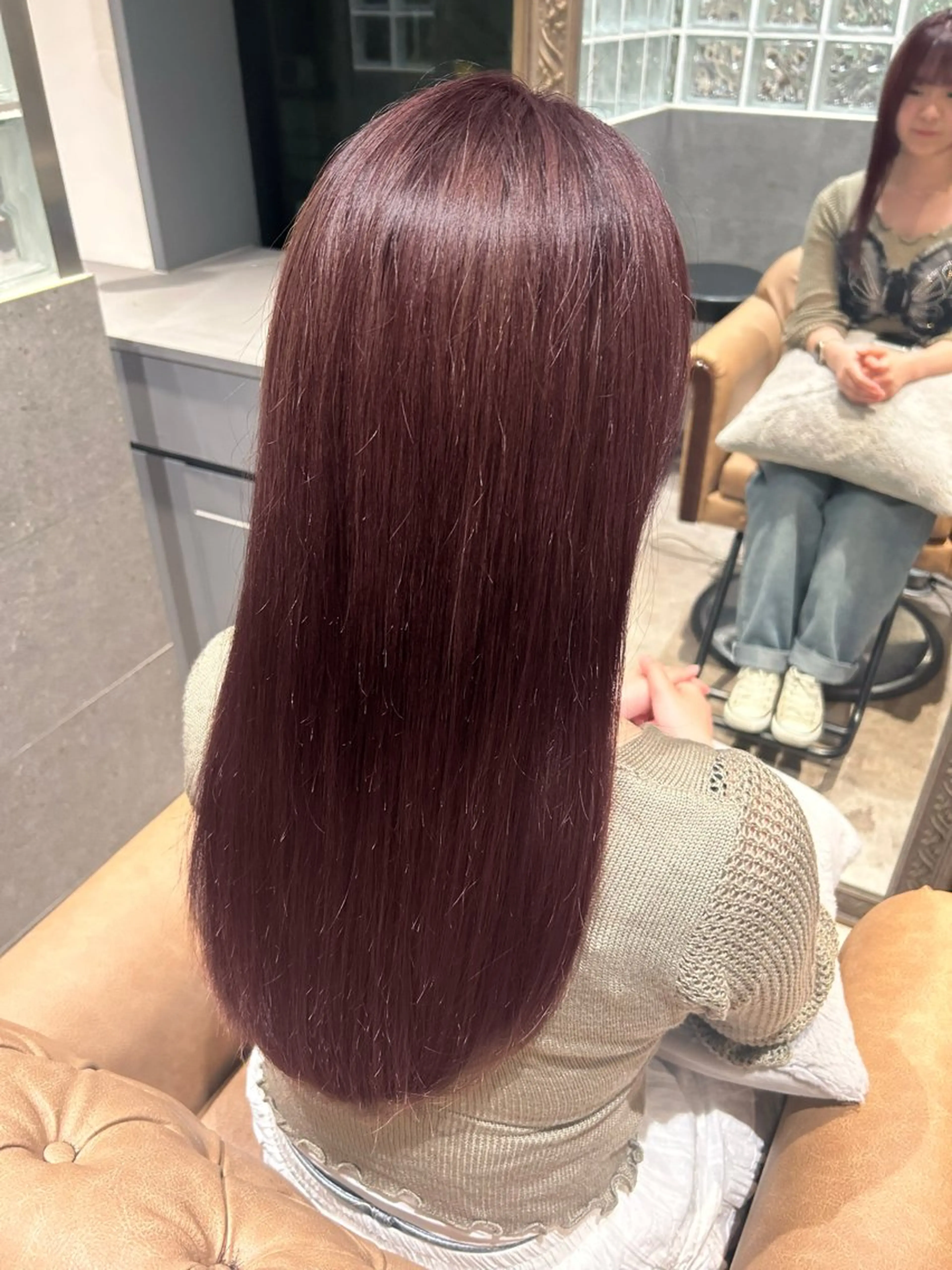 ロング カラー ヘアカラー トリートメント ハイトーン×透明感 たけるのヘアスタイル