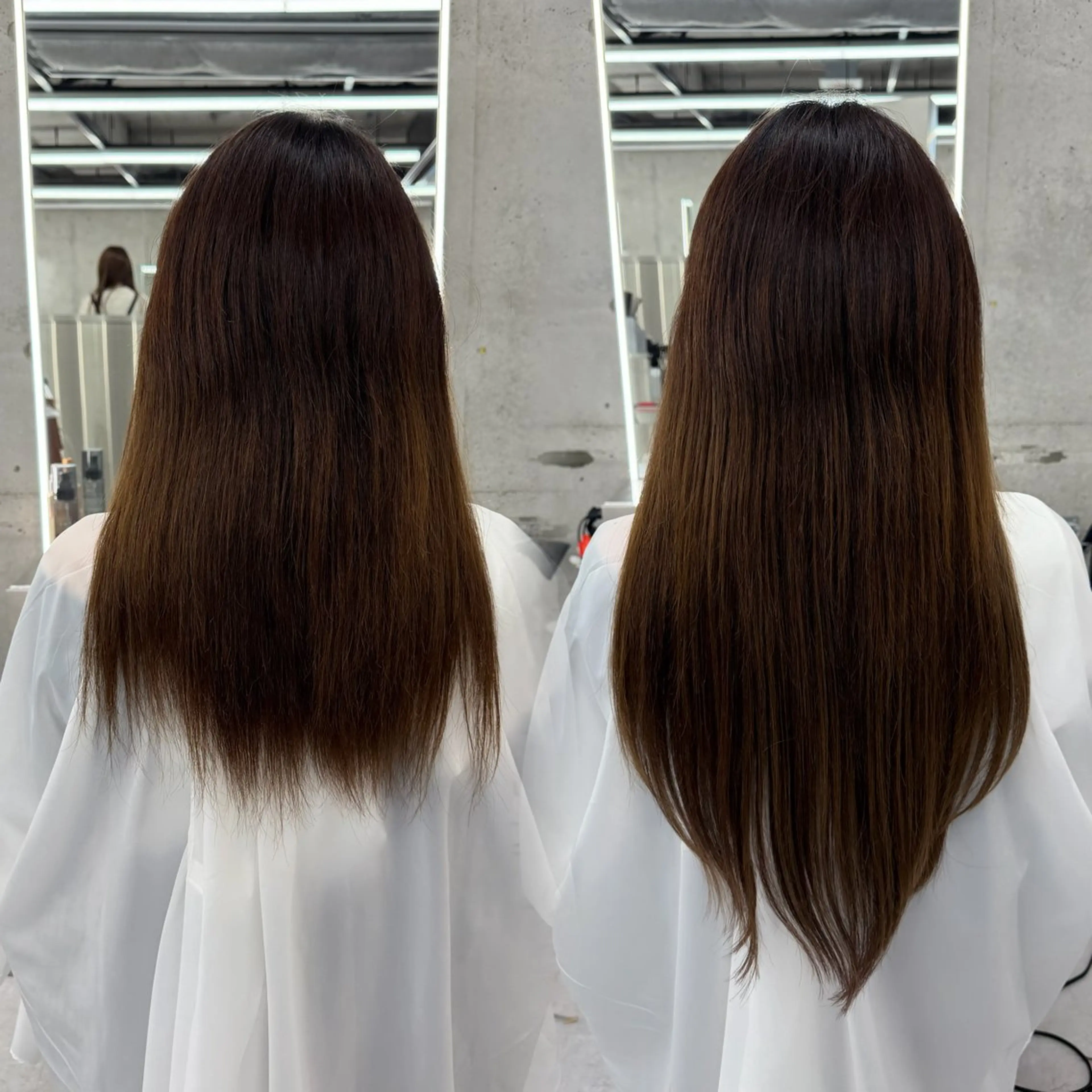 ロング エクステ×レイヤー 黎也のヘアスタイル