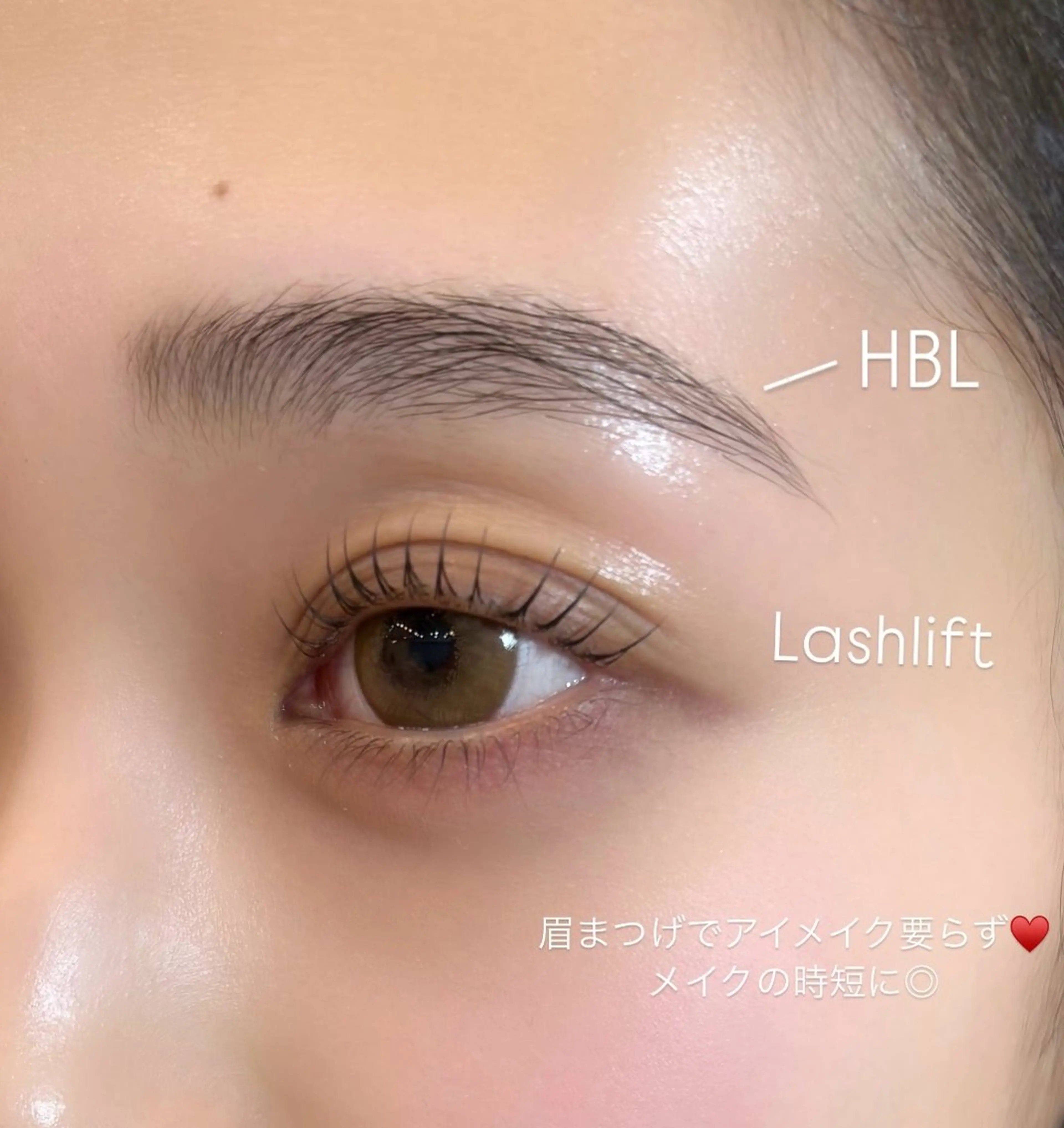 まつげ＋眉毛set🎀選べるまつげパーマ＋HBLハリウッドブロウリフト🪽パリジェンヌ◎の写真