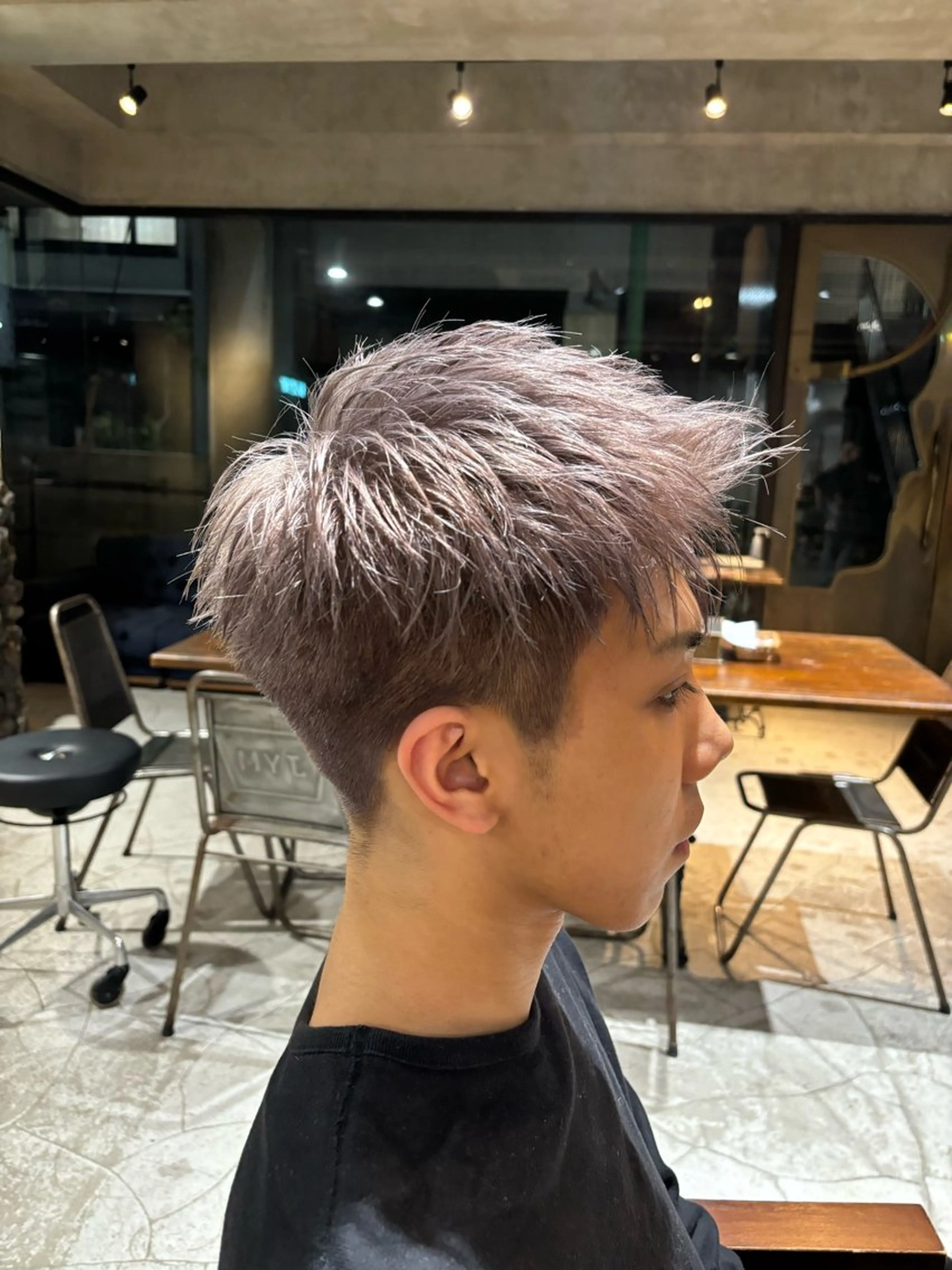 ショート カラー ヘアアレンジ 派手髪/ハイトーン RIN🩵ྀིのヘアスタイル