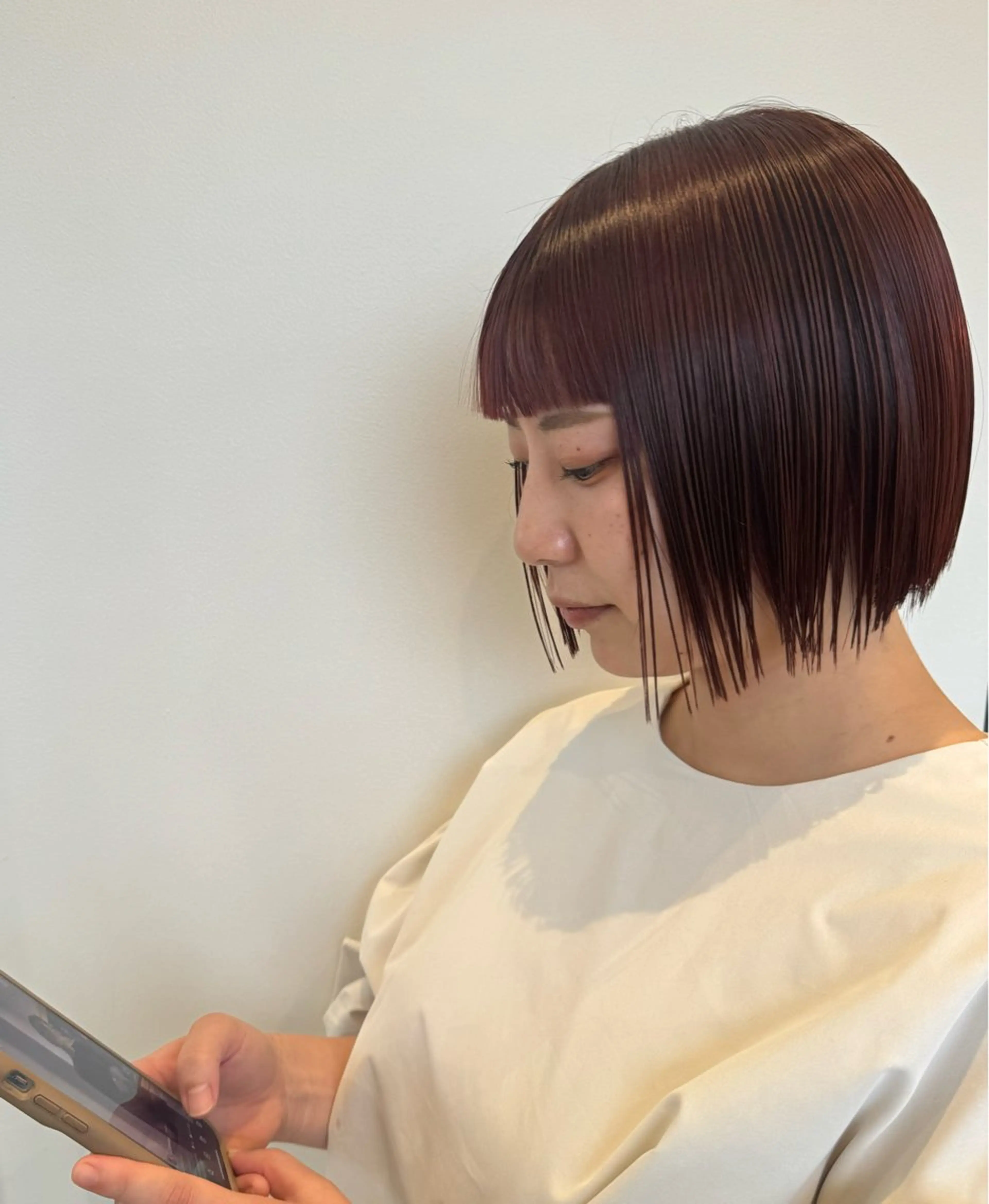 ショート カット ヘアカラー トリートメント lag by  シゲルカットクラブ　神田久志本店所属・清原 佳乃のヘアスタイル