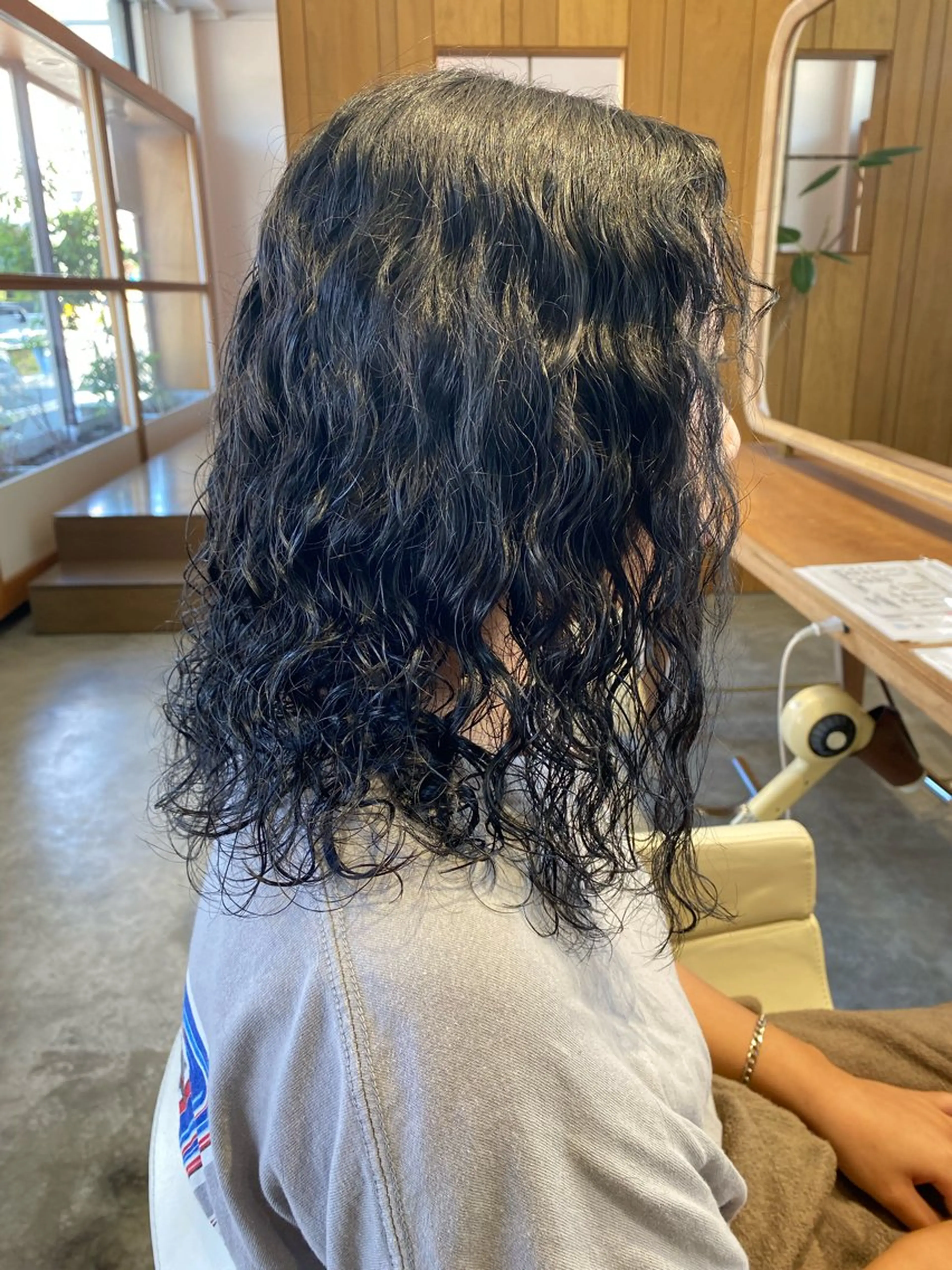 ミディアム ミディアムパーマ カット パーマ fulam所属・MIKU ／fulamのヘアスタイル