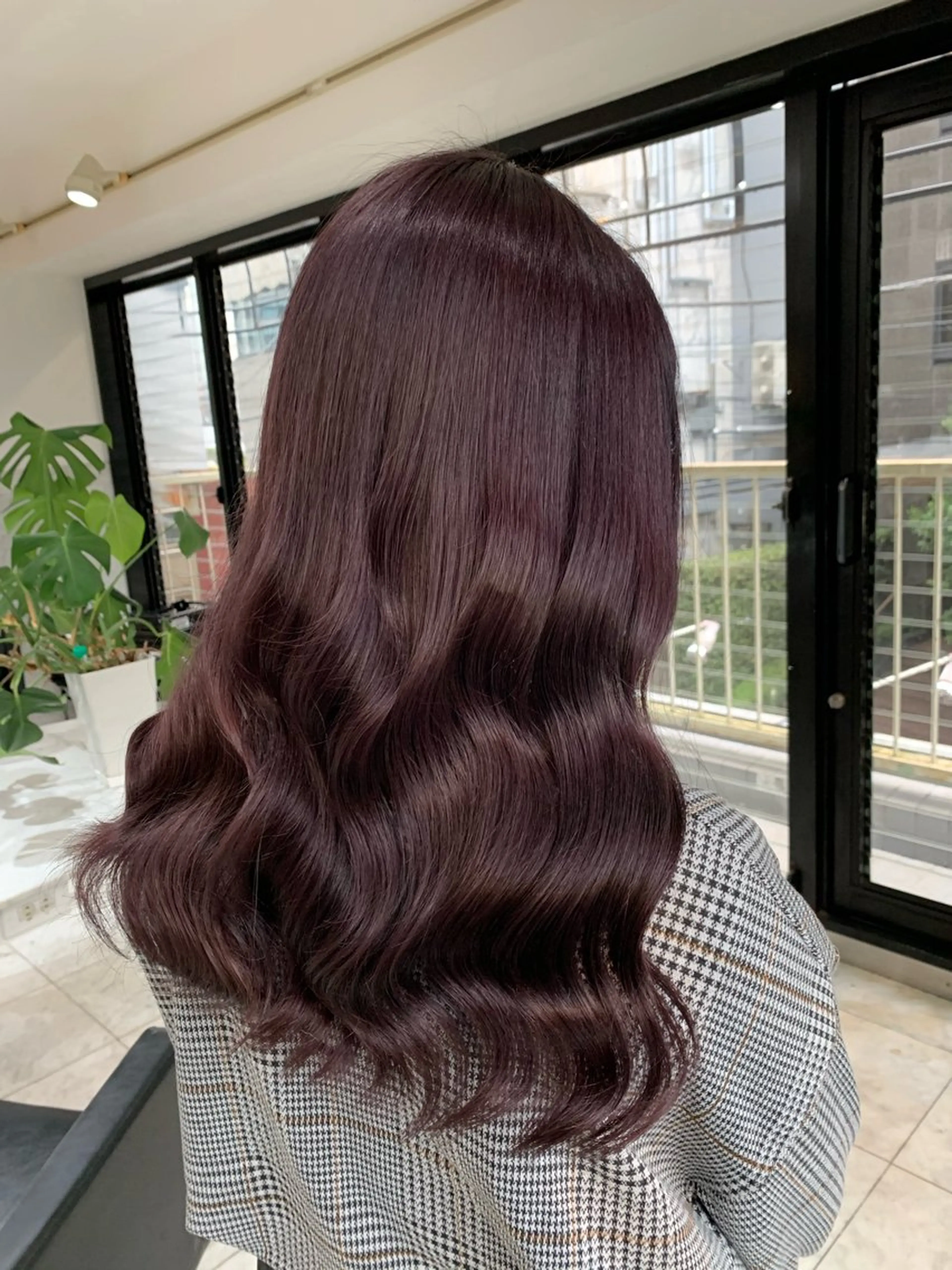 ミディアム カラー ブリーチ ダブルカラー ブリーチなしカラー トリートメント RYOSUKE ハイトーンのヘアスタイル