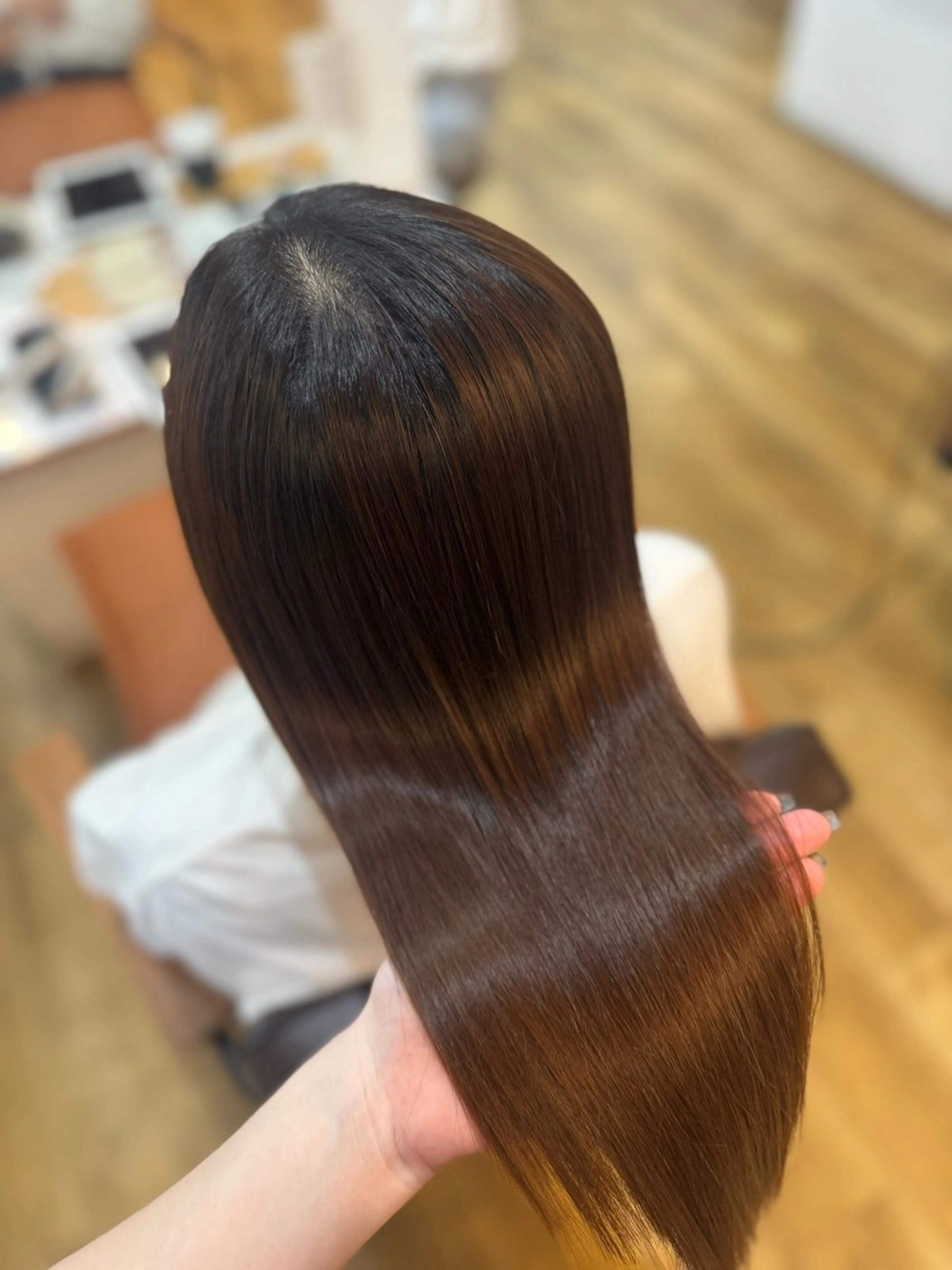 ロング 髪質改善/縮毛矯正 kyoka🤖のヘアスタイル