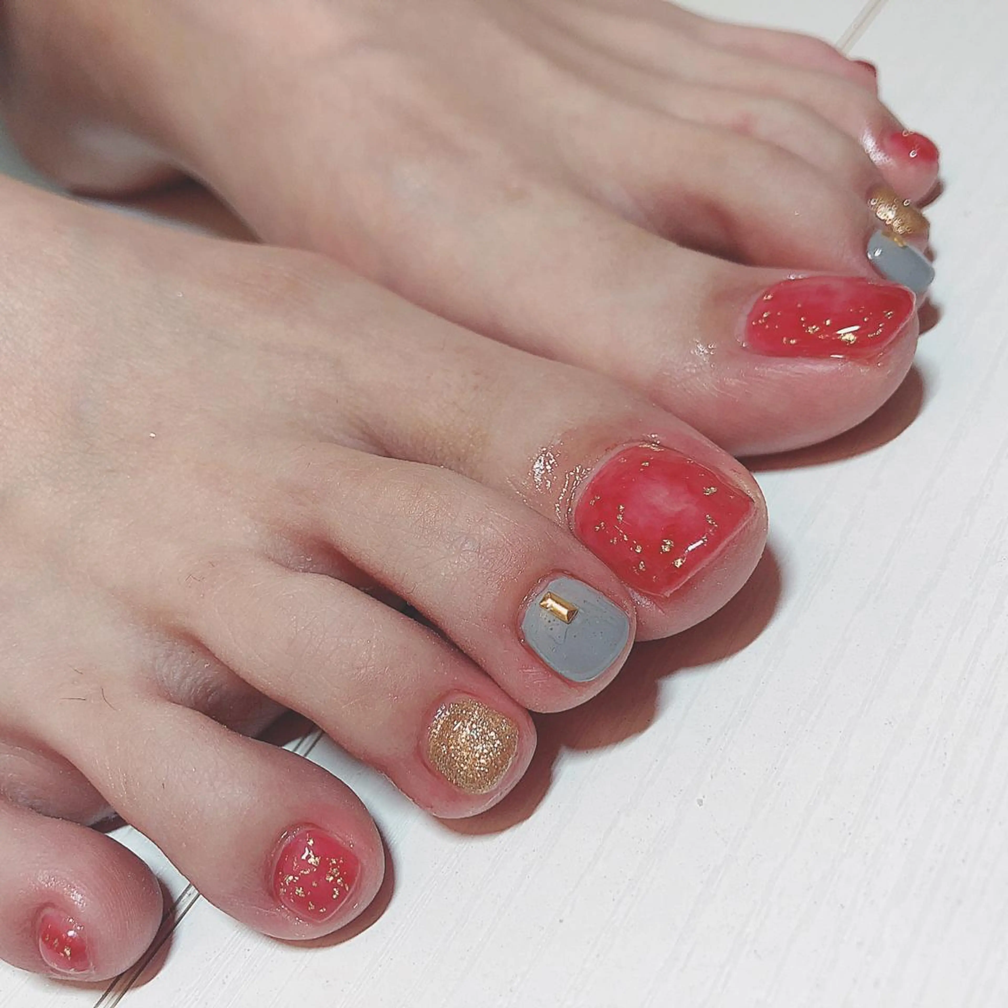 フット 付け放題の写真