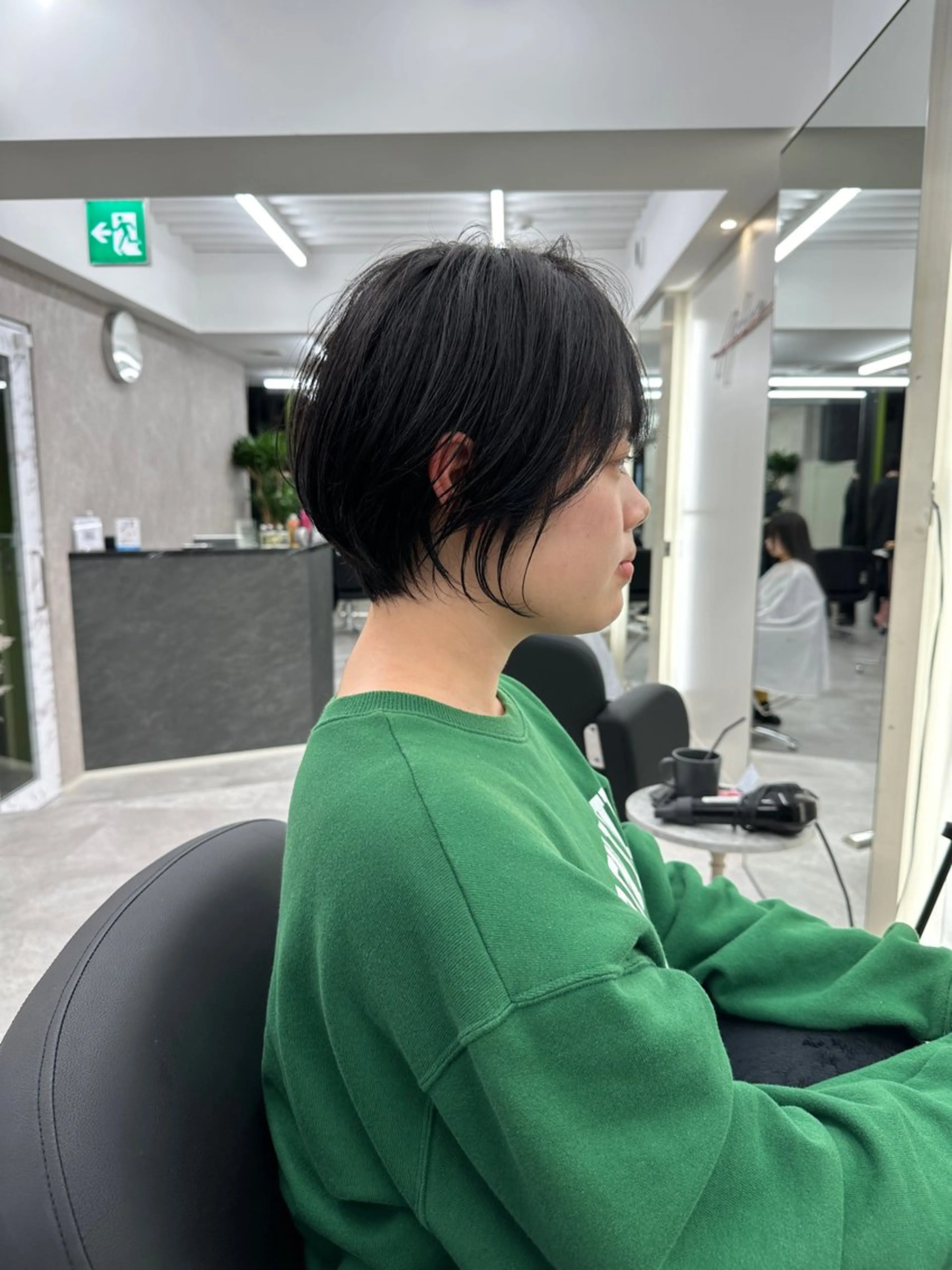 ショート 似合わせスタイル 岡田勇哉のヘアスタイル