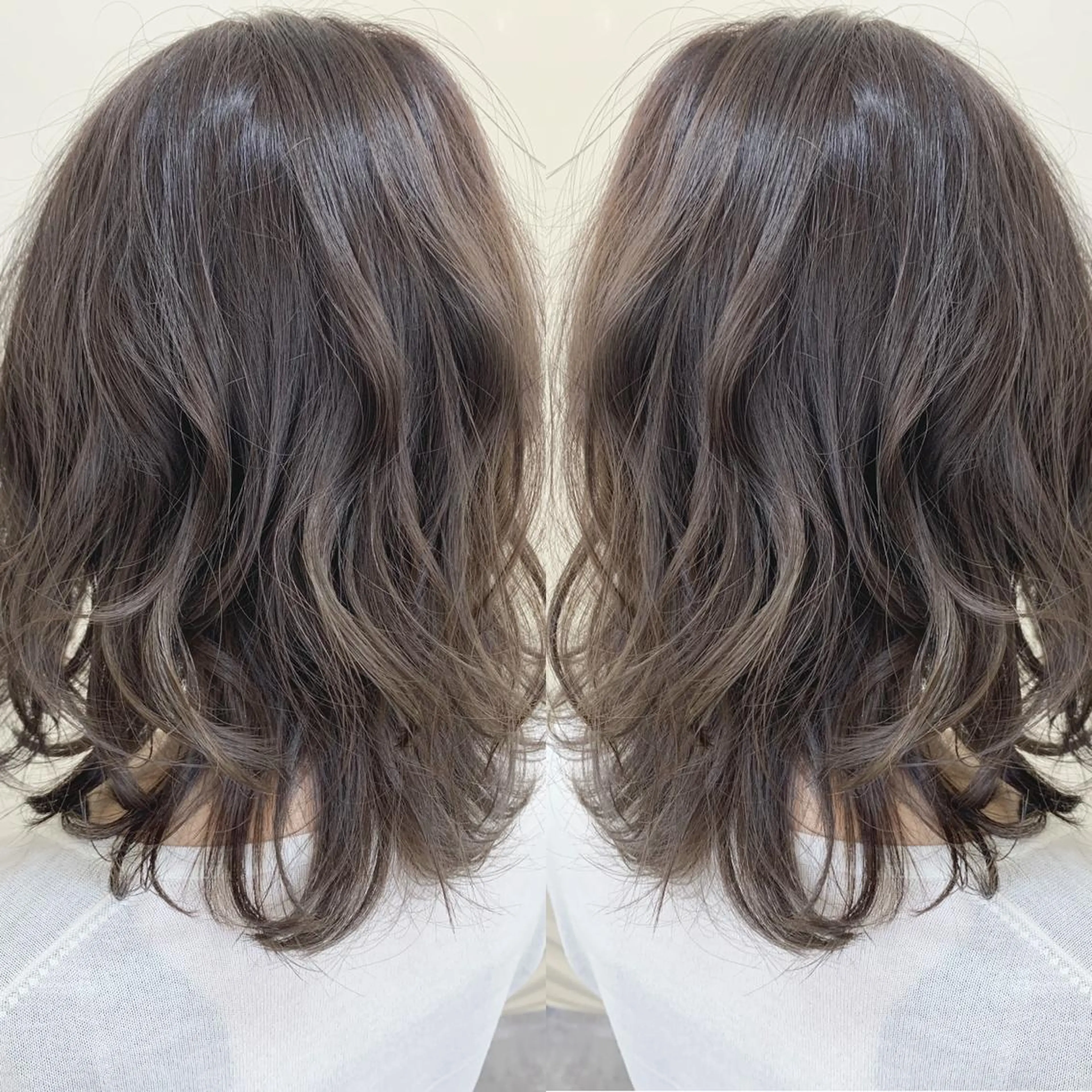 ミディアム H所属・H (エイチ) 烏丸御池店のヘアスタイル