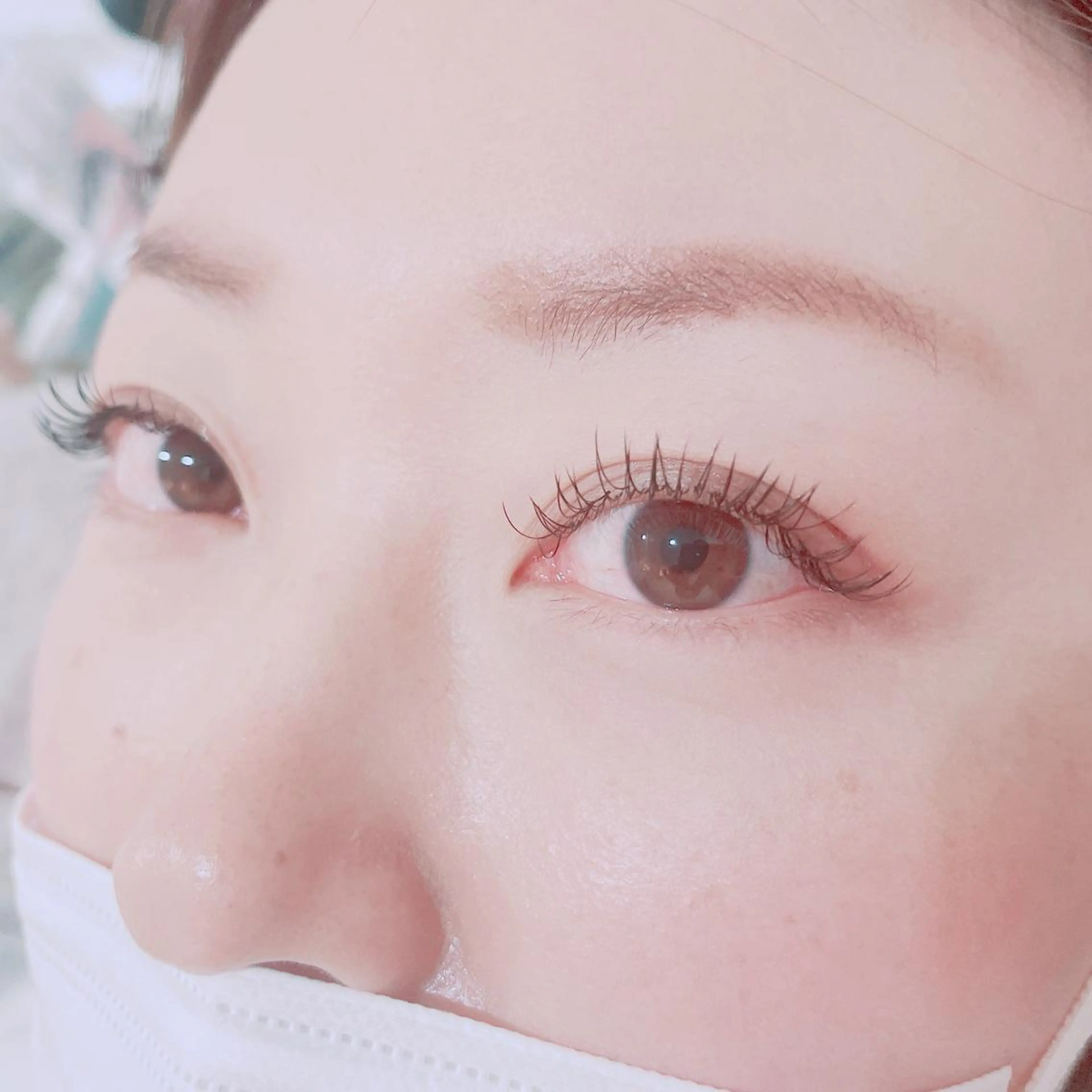 マツエク・マツパ フラットラッシュ アイリスト araiのマツエク・マツパデザイン