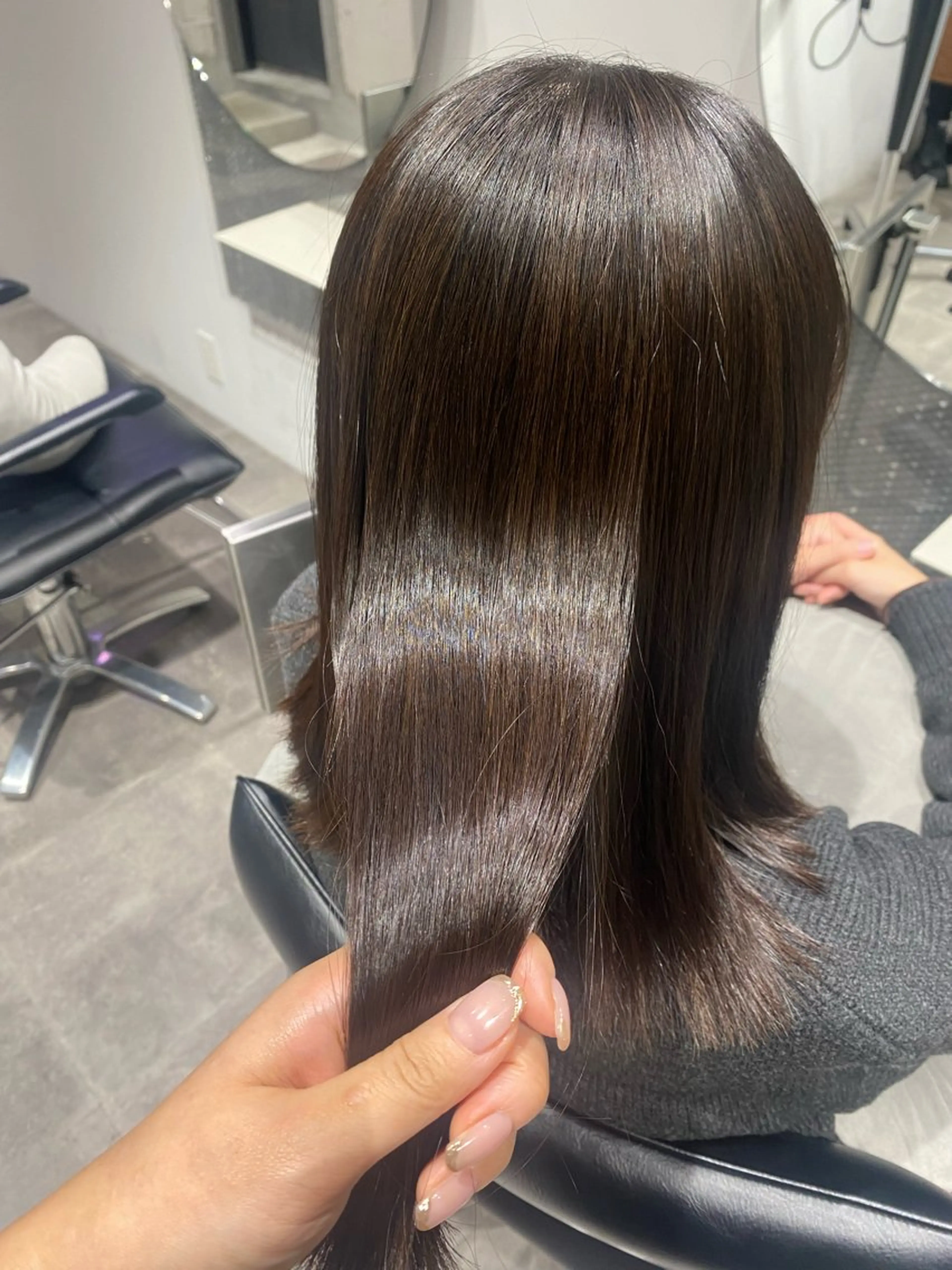 ロング SALOWIN銀座Suite所属・髪質改善/艶髪矯正 /長谷川なつみのヘアスタイル