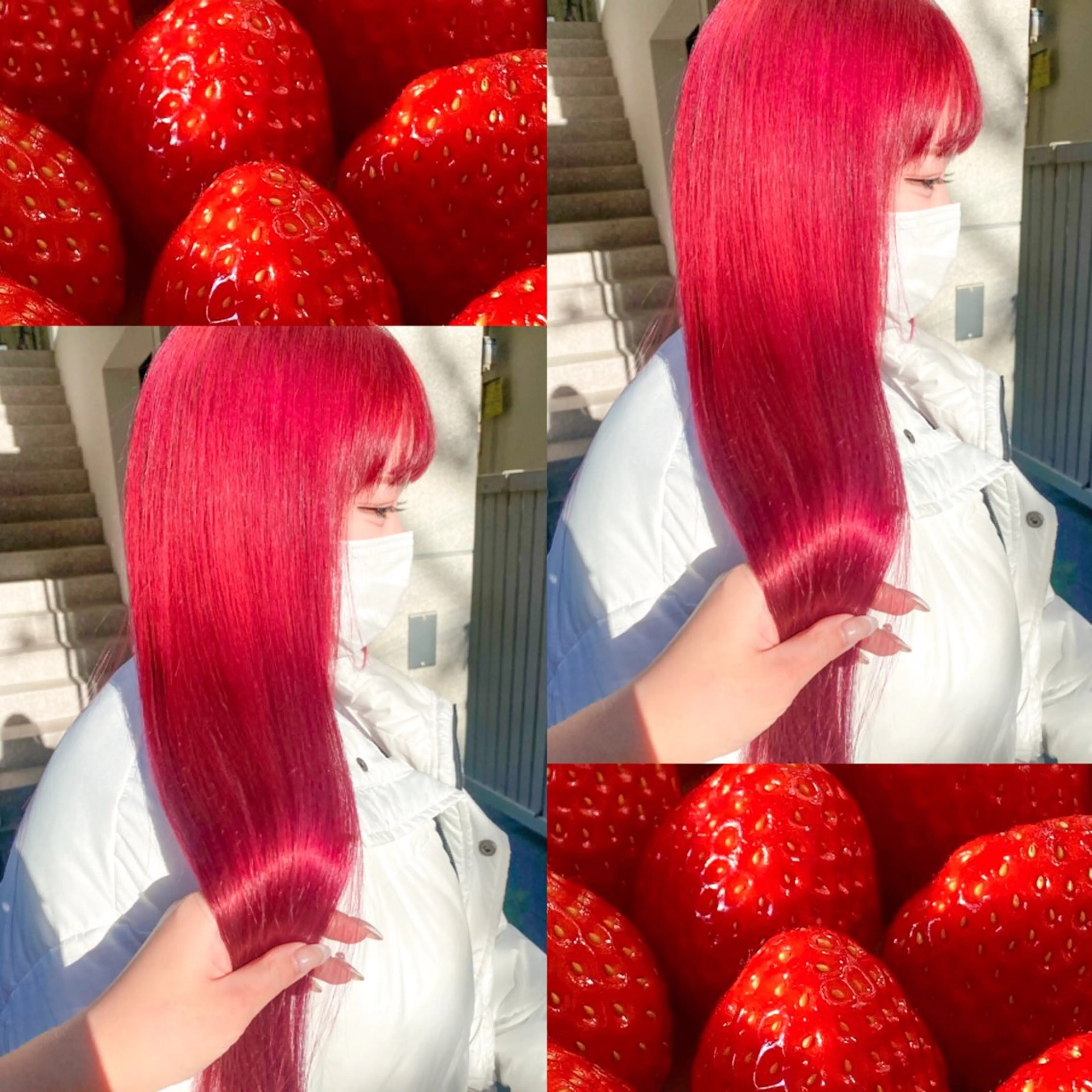 ケアカラー＋ライトトリートメント＋ヘッドスパの写真