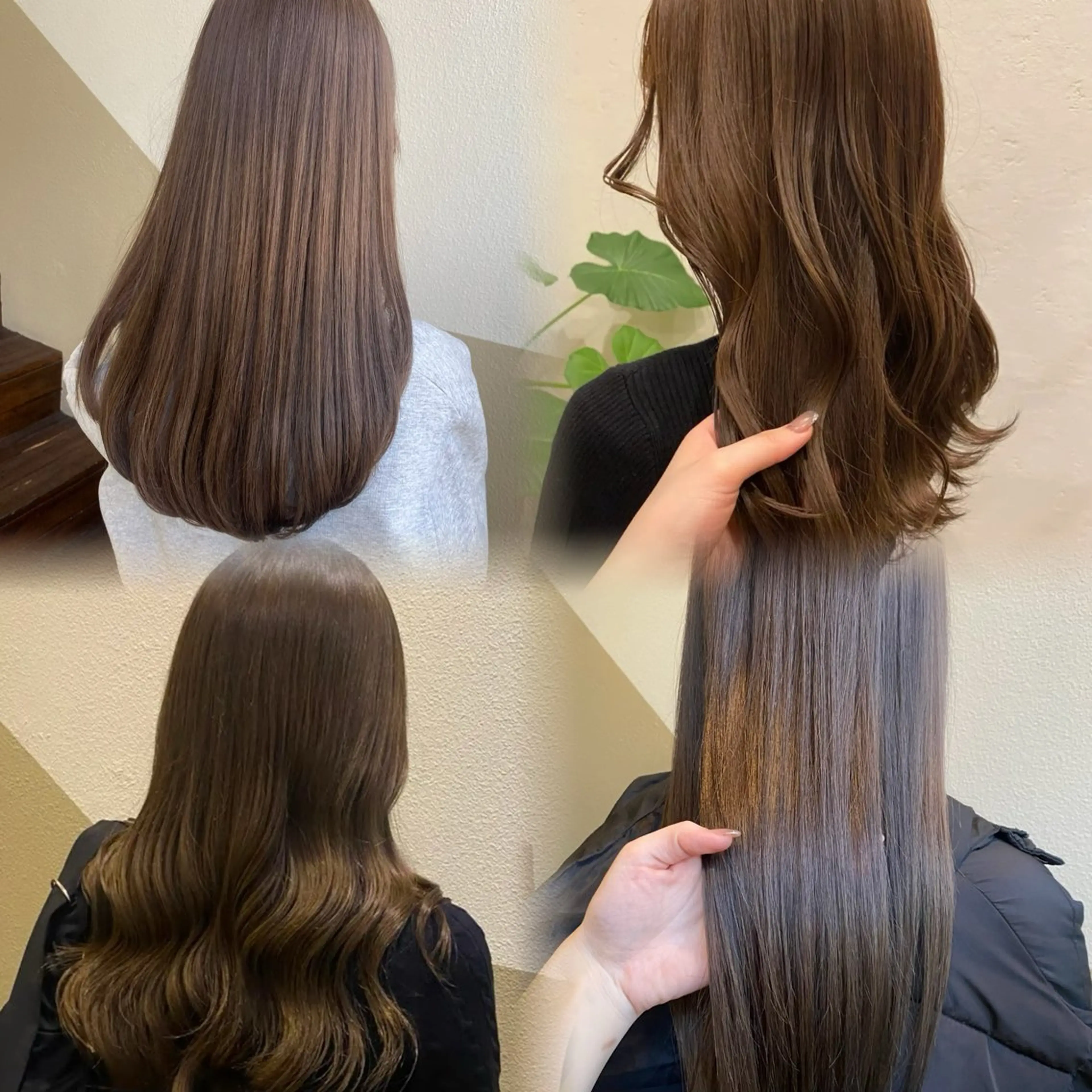 ロング カラー カット ヘアカラー トリートメント 透明感カラー/ 小顔カット/ミヅキのヘアスタイル