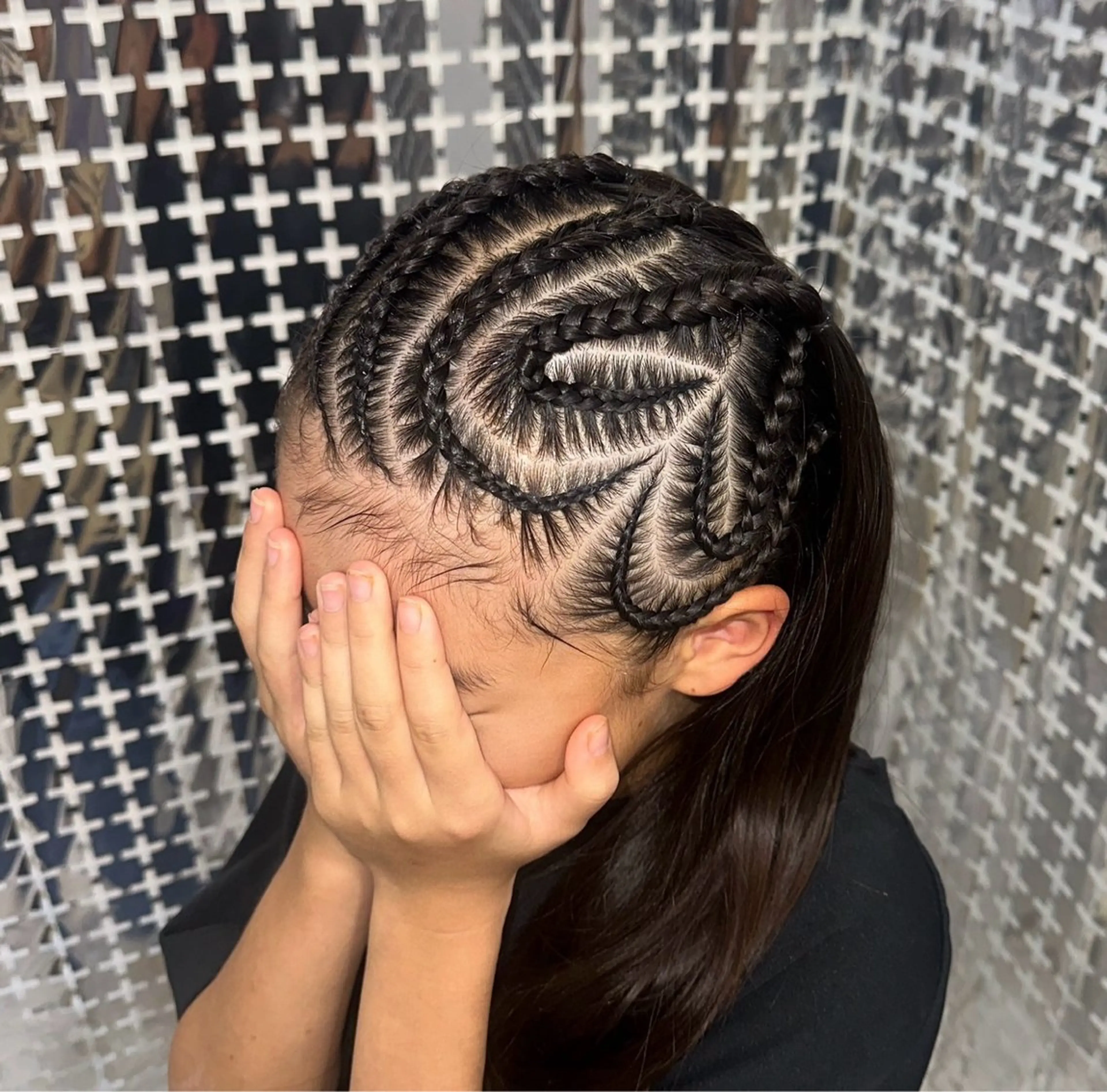 セミロング エクステ ヘアセット 🩶BRAS 🩶のヘアスタイル