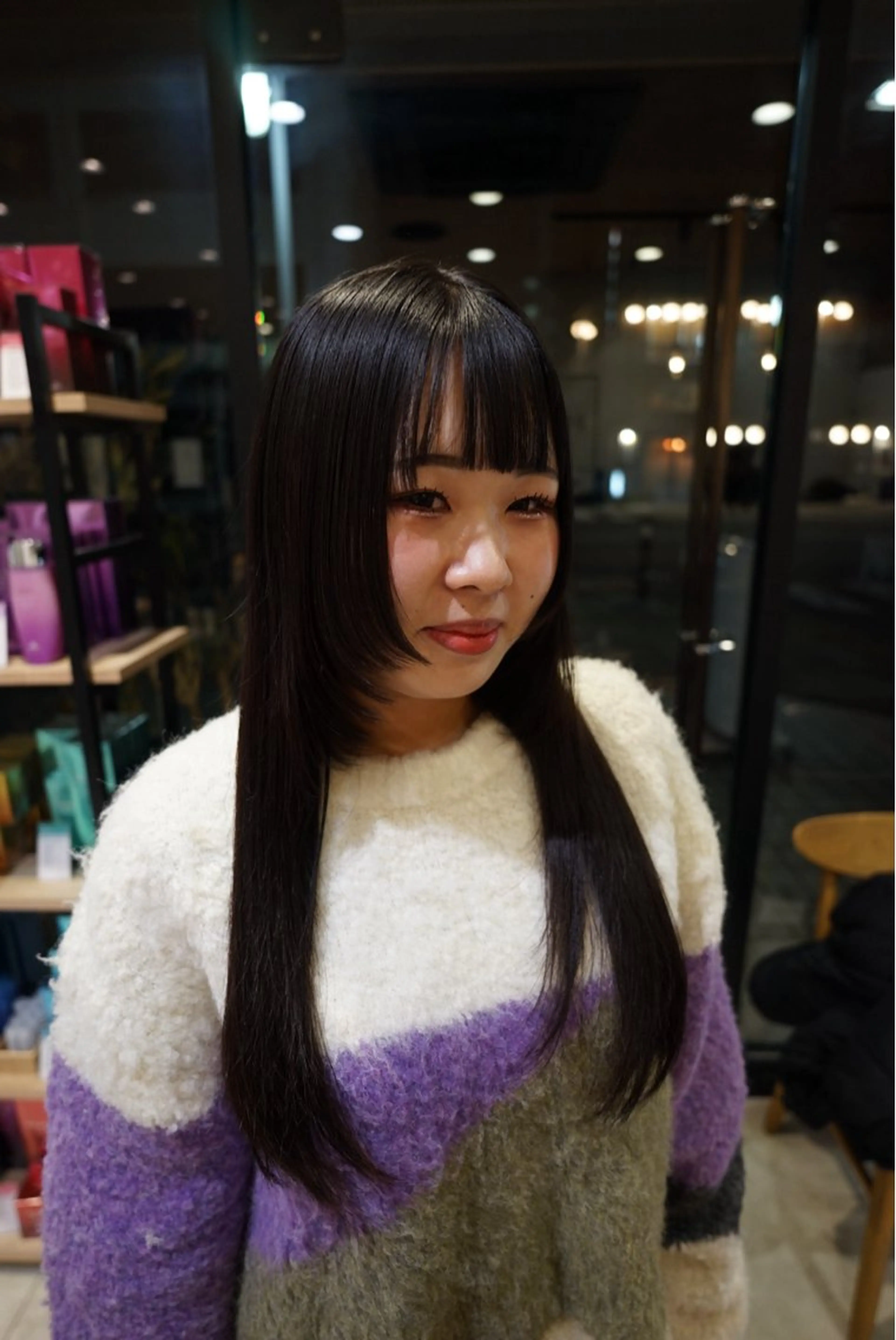 ロング カラー レイヤー/艶カラー /yuan⟡.·のヘアスタイル