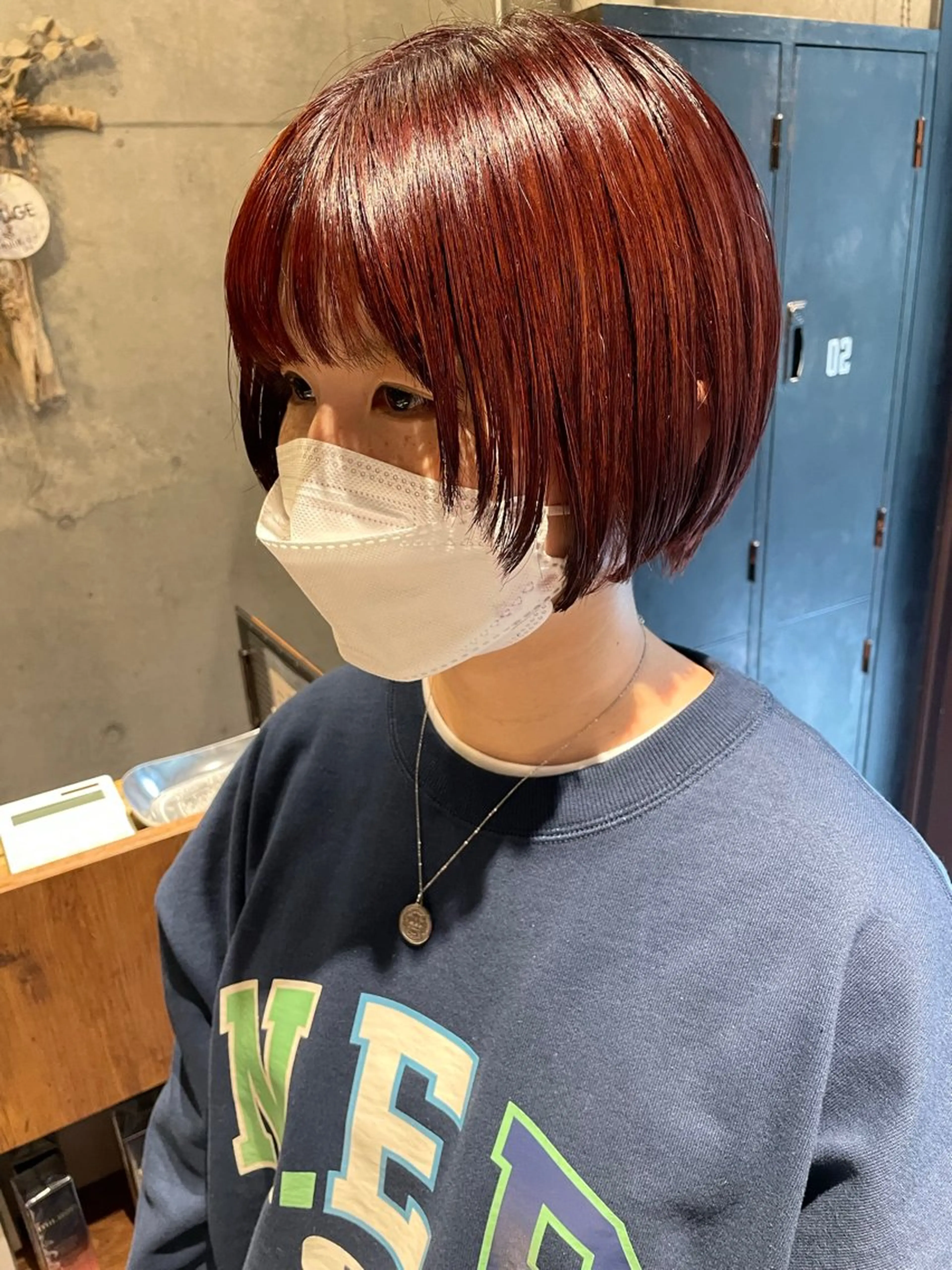 ショート ウルフカット AKARI .°＊のヘアスタイル