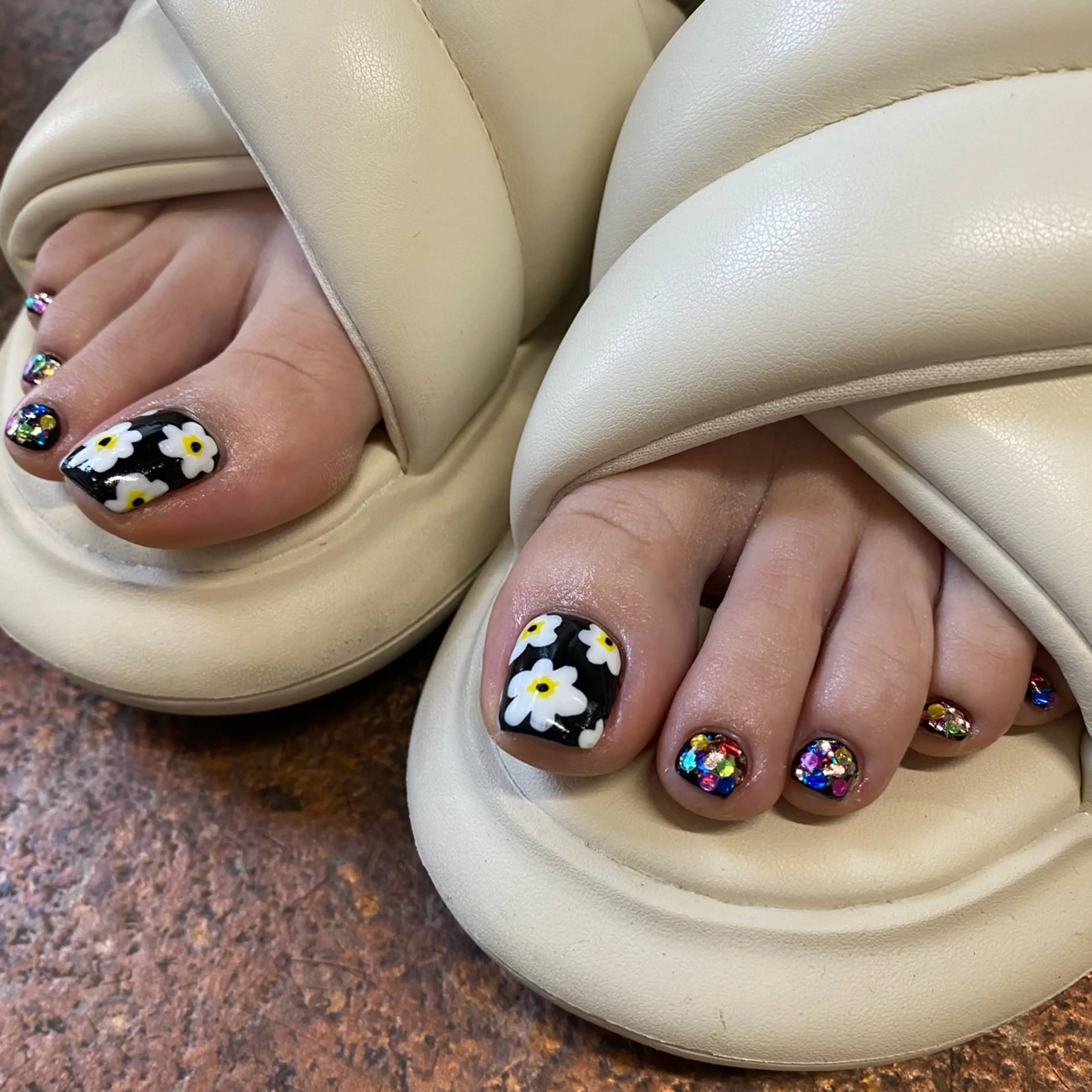 🫧Foot【アートフリーネイルオフ込】¥8000​〜​の写真