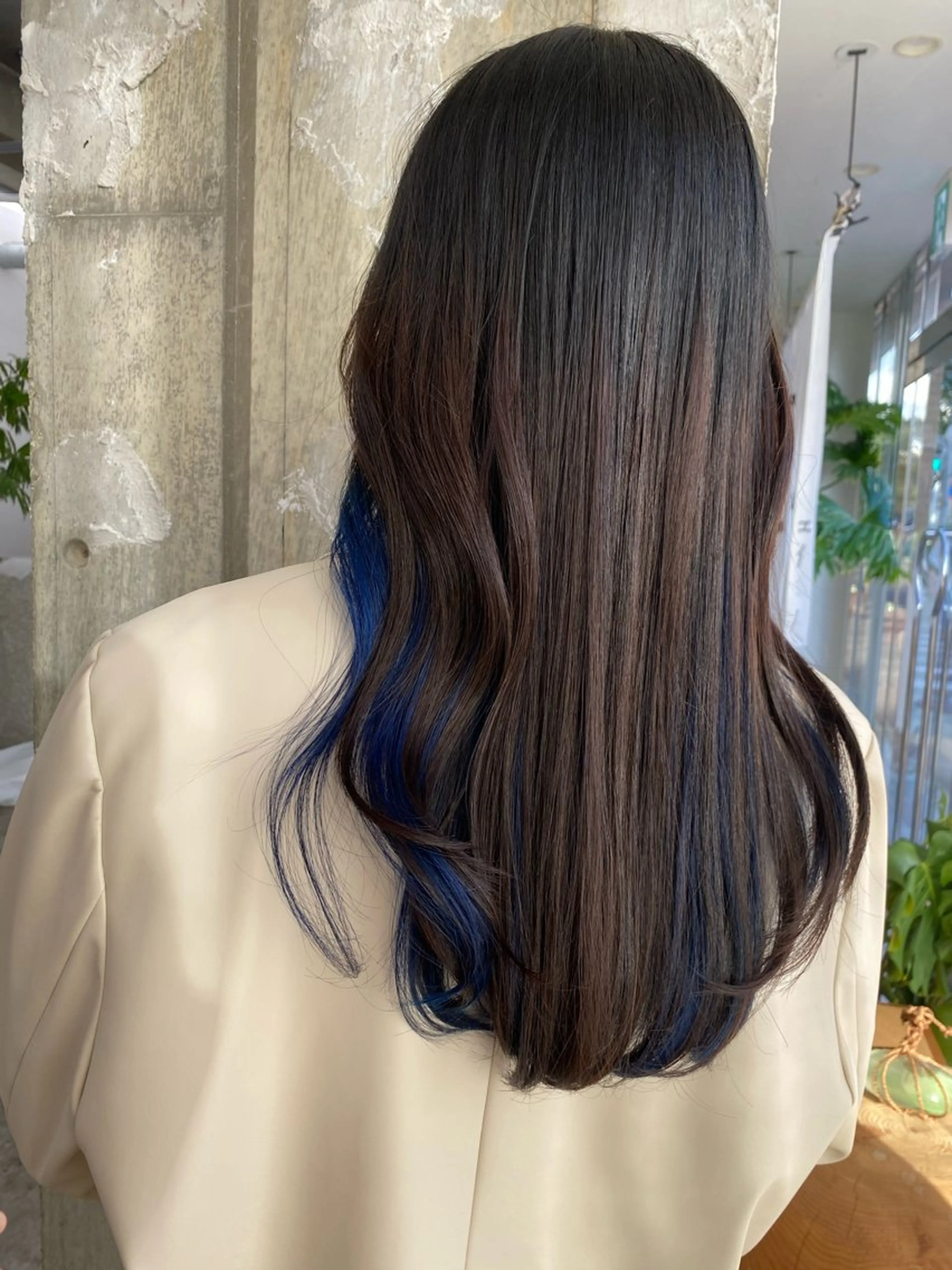 ロング お団子ヘア kvell by urban.所属・KVELL ユナのヘアスタイル