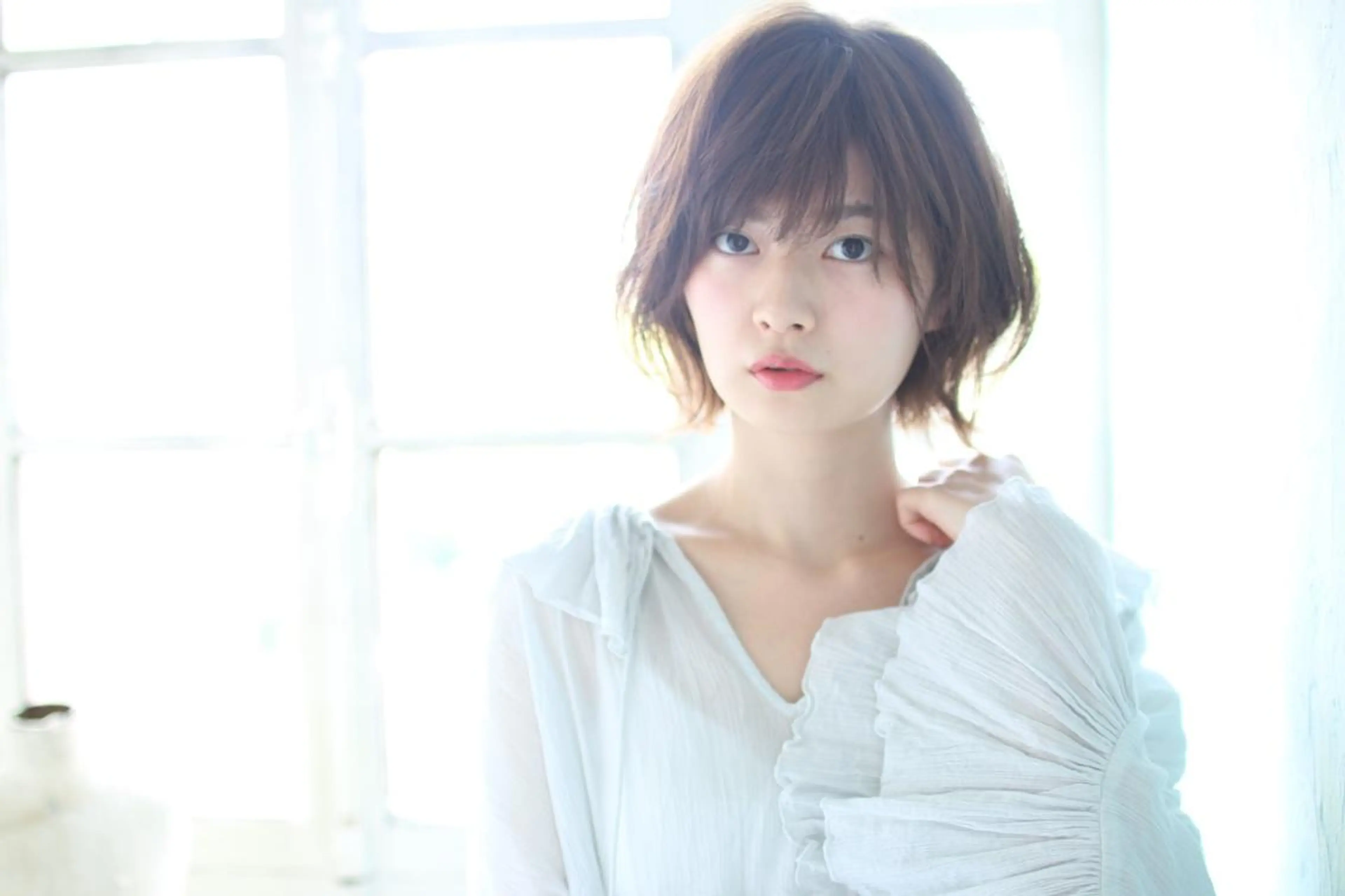 ショート SALOWIN 銀座一丁目店所属・髪質改善/縮毛矯正 🎀小林 唯 🎀のヘアスタイル