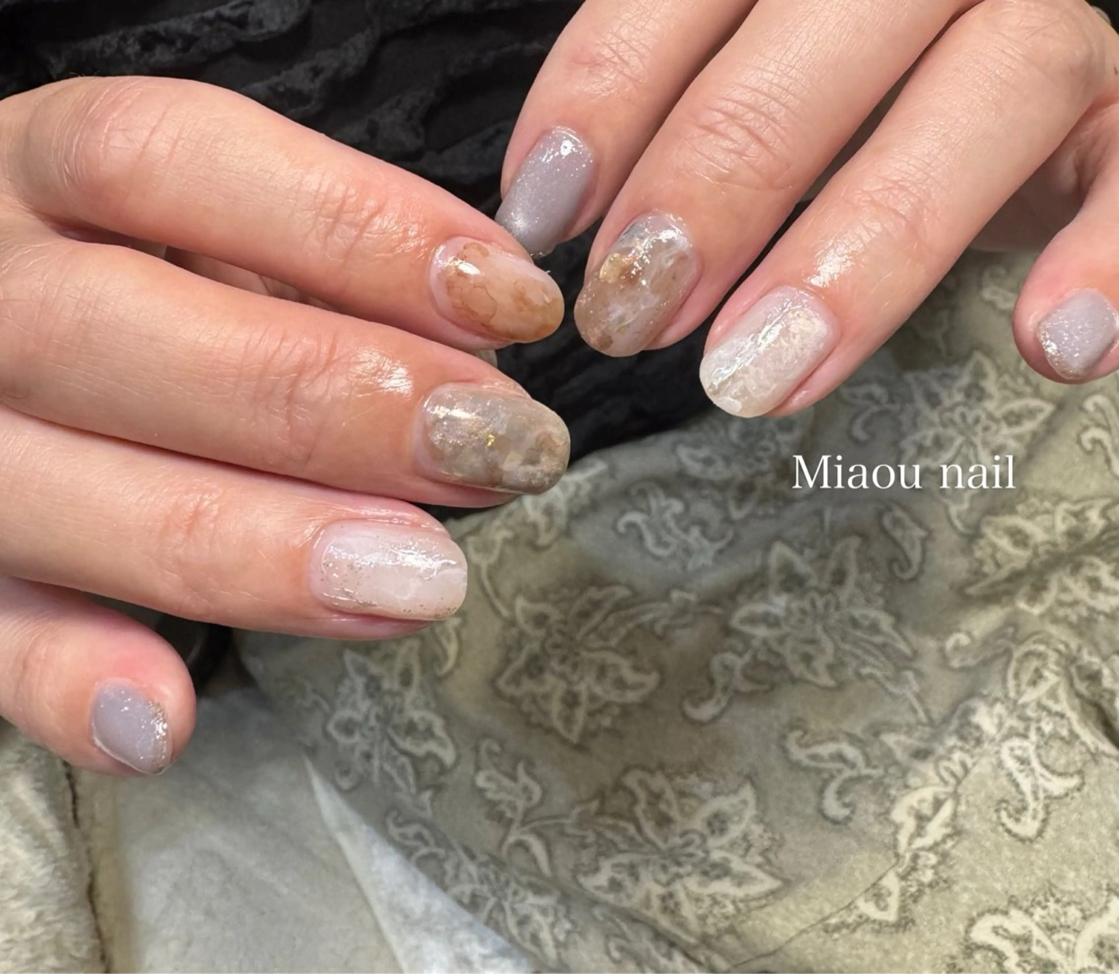 ネイル ハンドネイル Miaou nail ミャウ ネイルのネイルデザイン