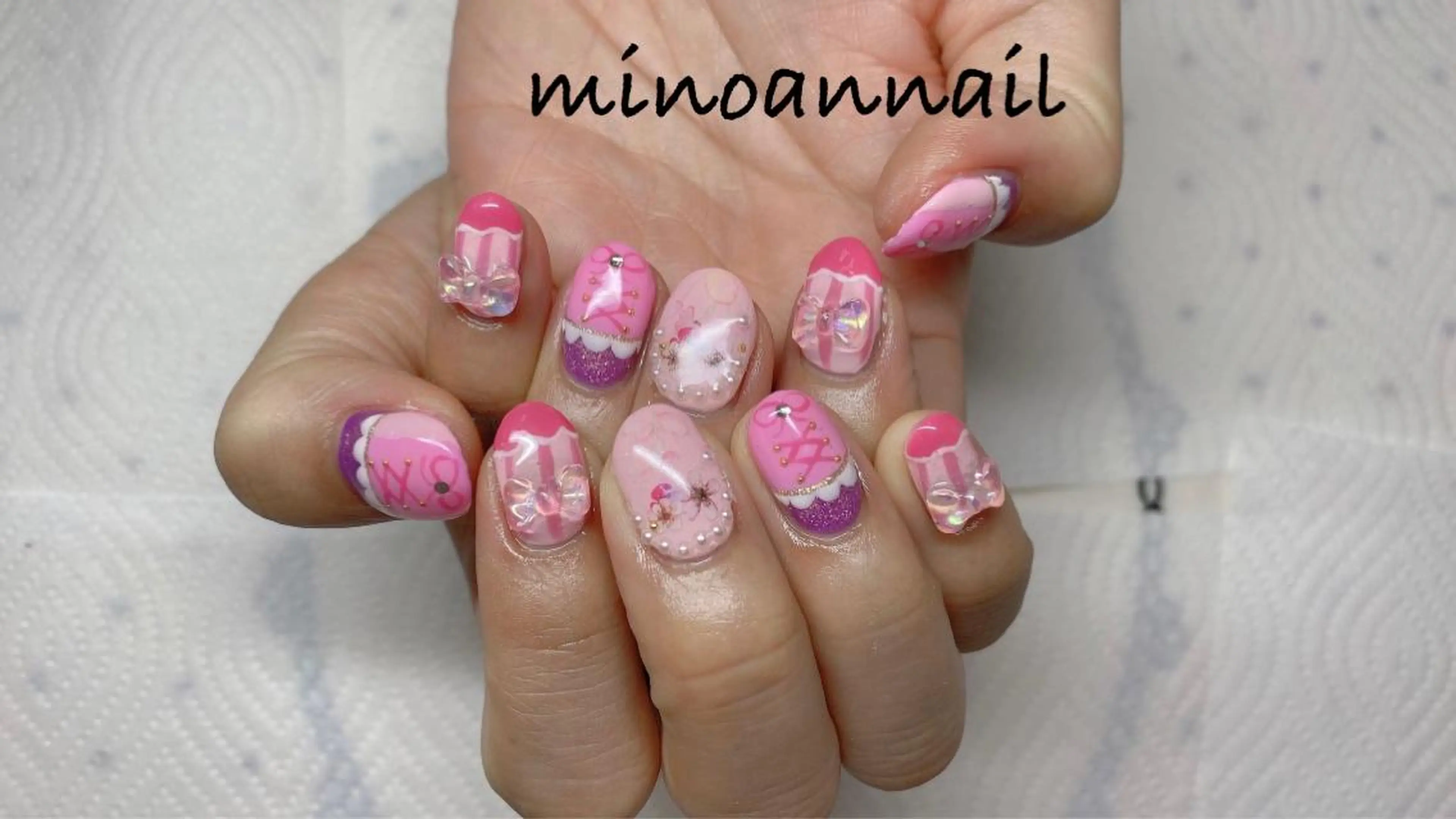 ネイル 美ノ庵ネイルサロン メトロポリタン前店のネイルデザイン