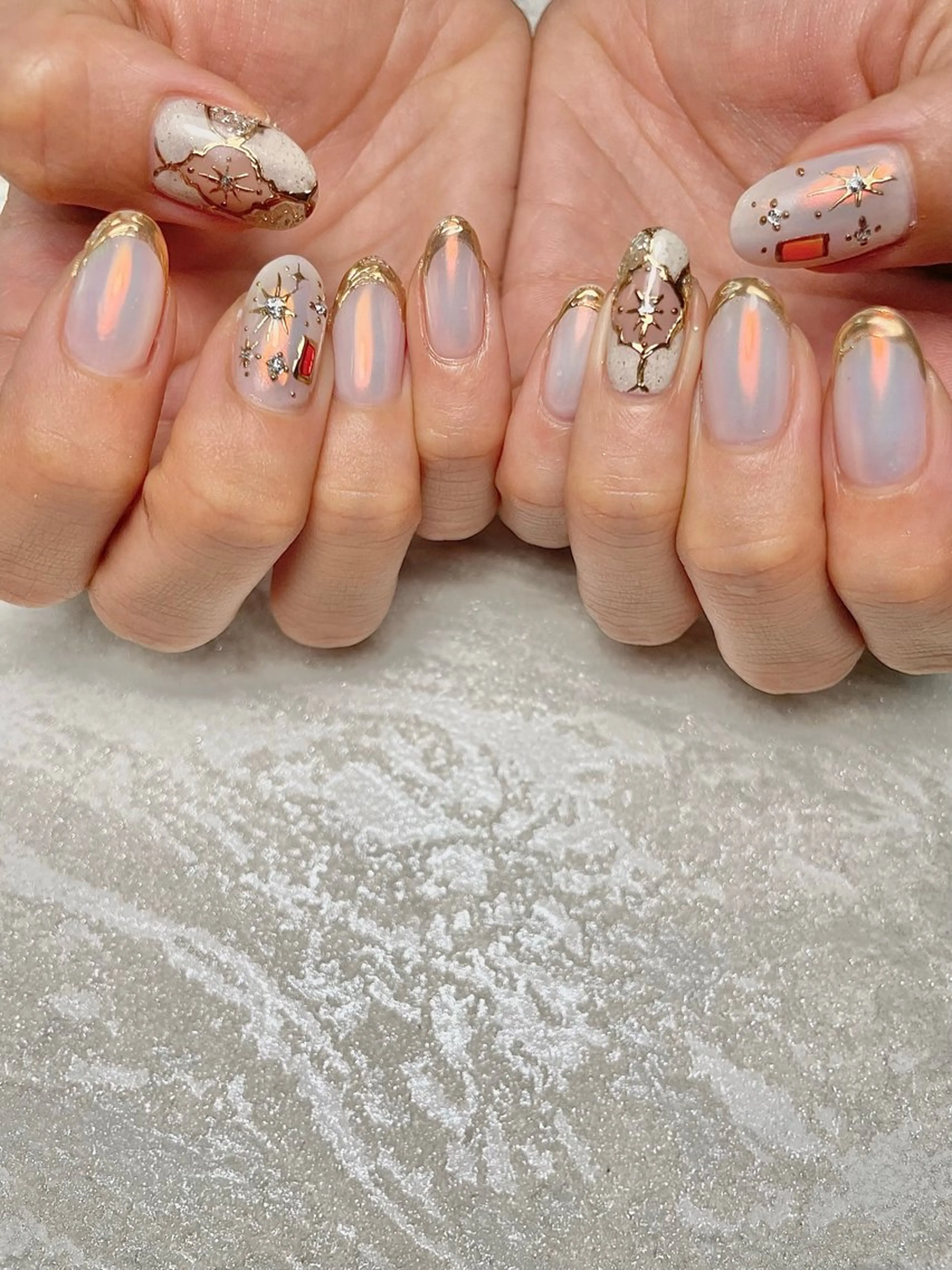 ネイル アートネイル ニュアンスネイル Colorer'me クロレミーのネイルデザイン