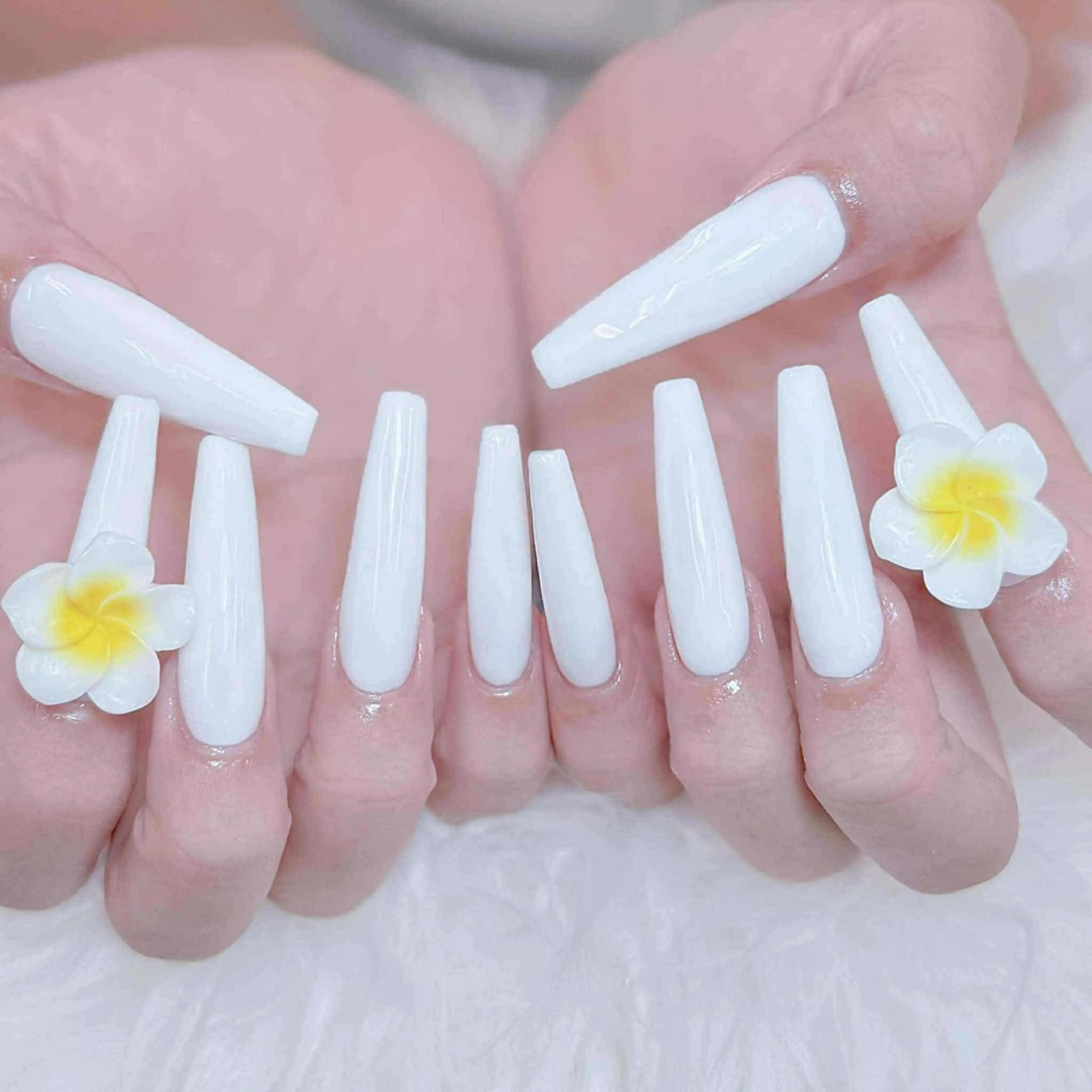 ネイル チークネイル 長さ出し フットネイル マグネットネイル 持ち込み ハンドネイル ANH NAIL ゴテゴテ専門店💎のネイルデザイン