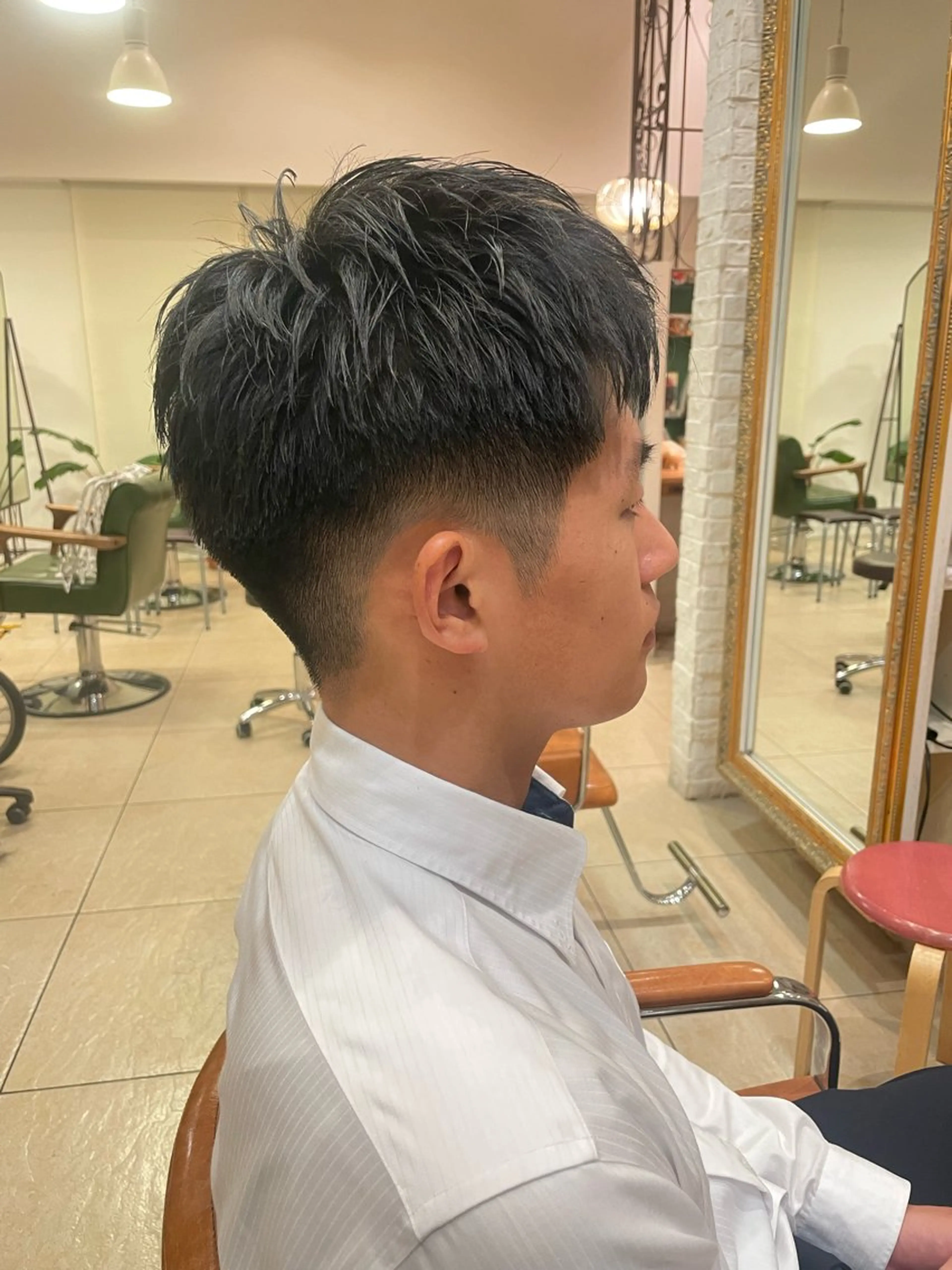 メンズ 田中 秋水のヘアスタイル