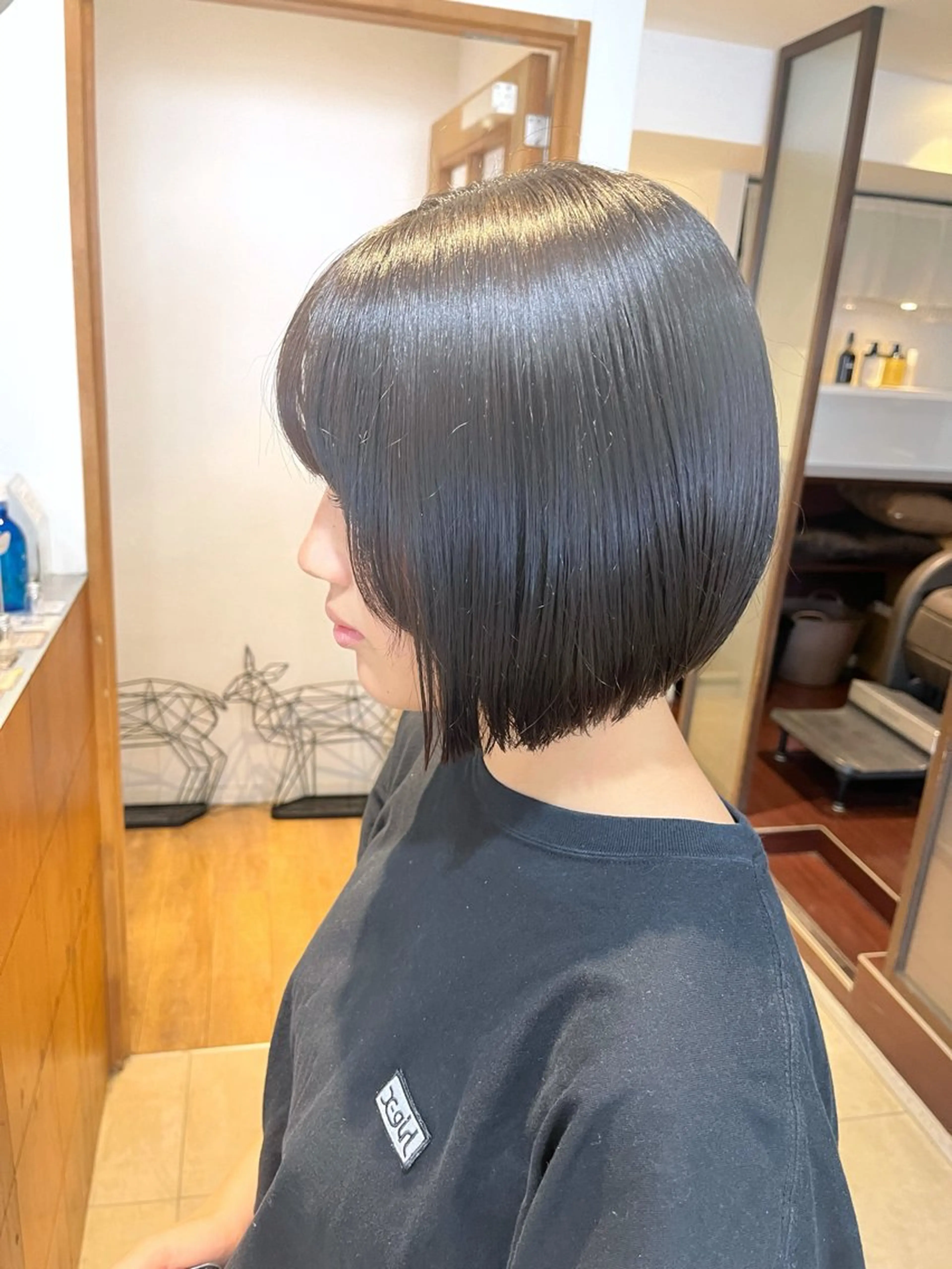 ミディアム カット 奥山 沙季(大井町)のヘアスタイル