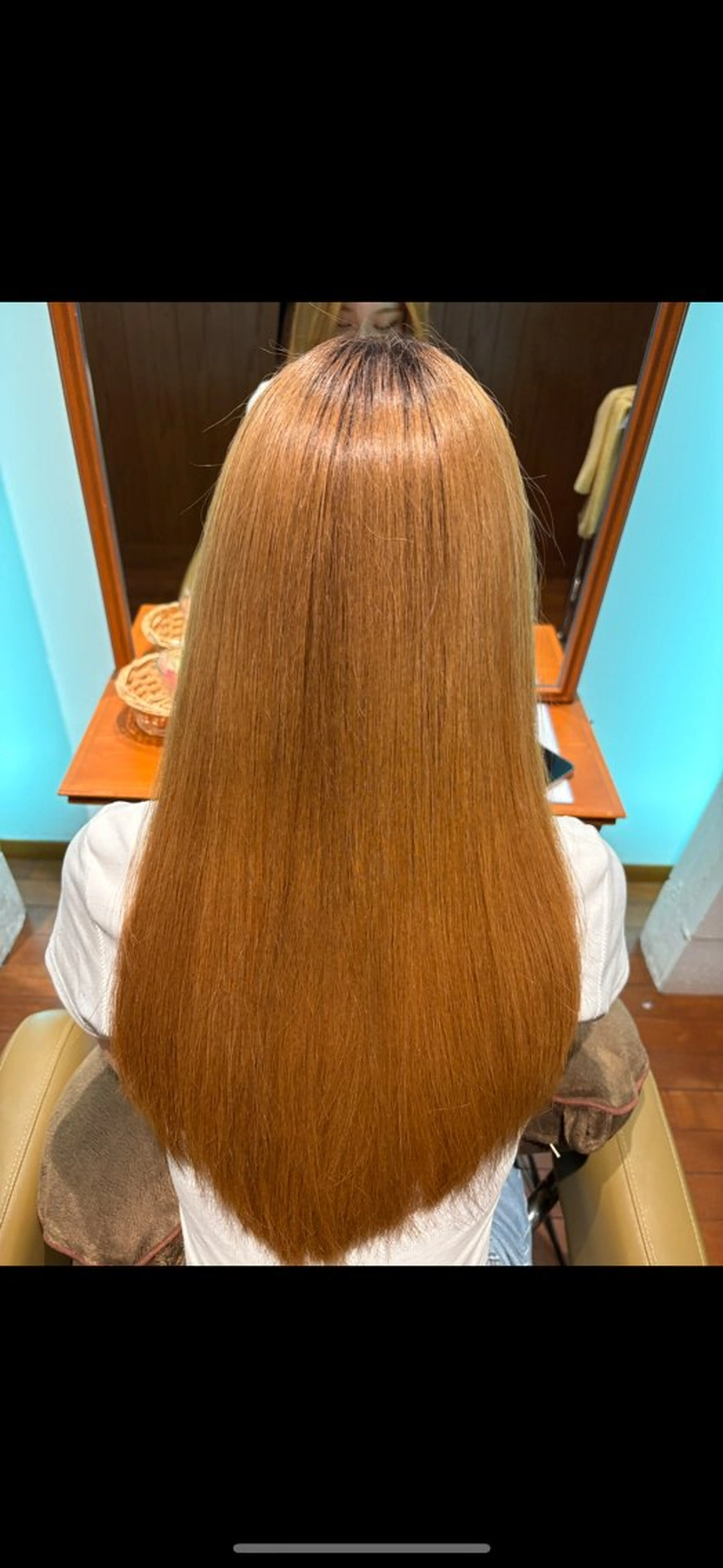 ロング 山本 元音のヘアスタイル