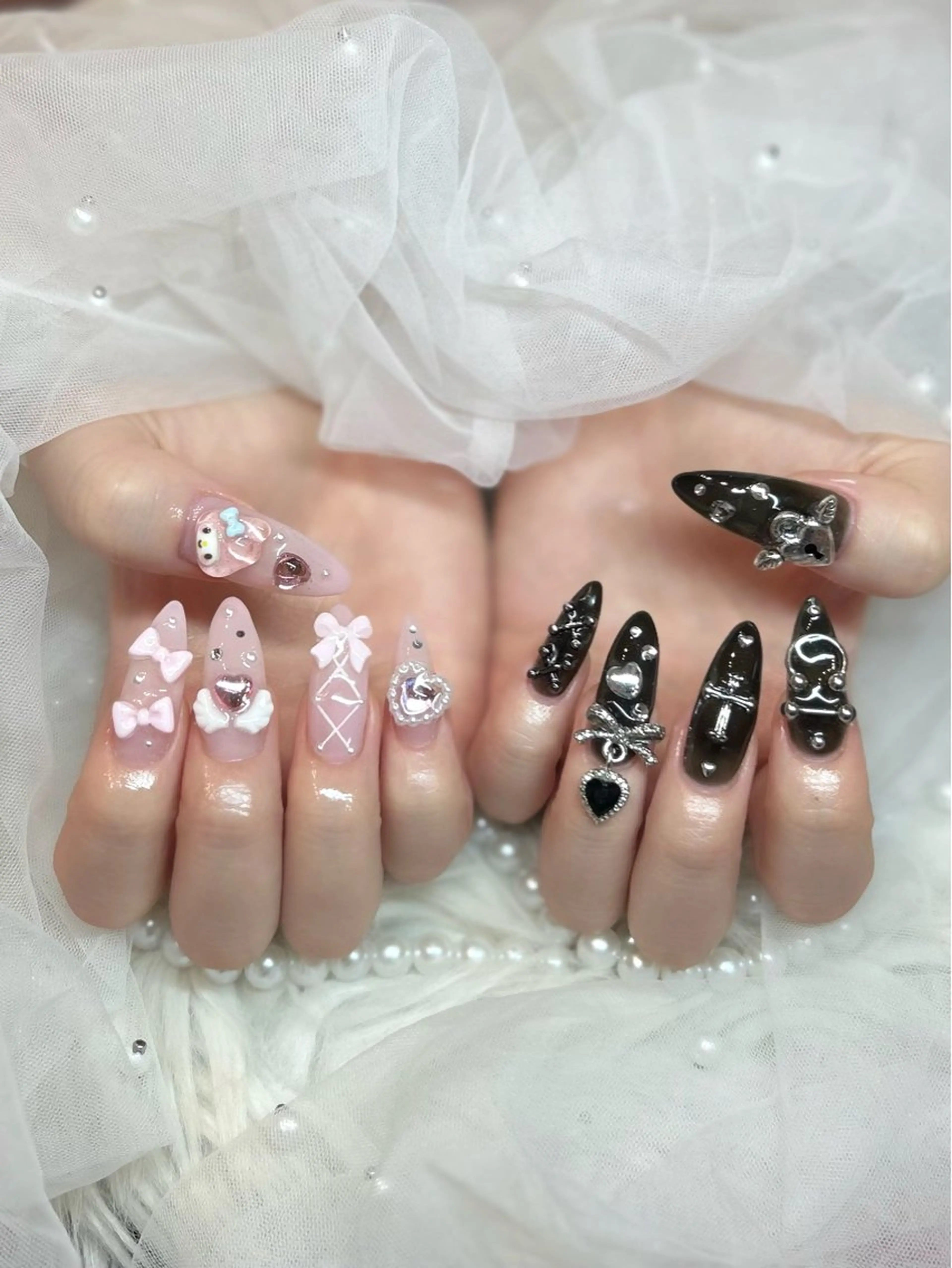 ネイル ハンドネイル 中村 穂乃果のネイルデザイン