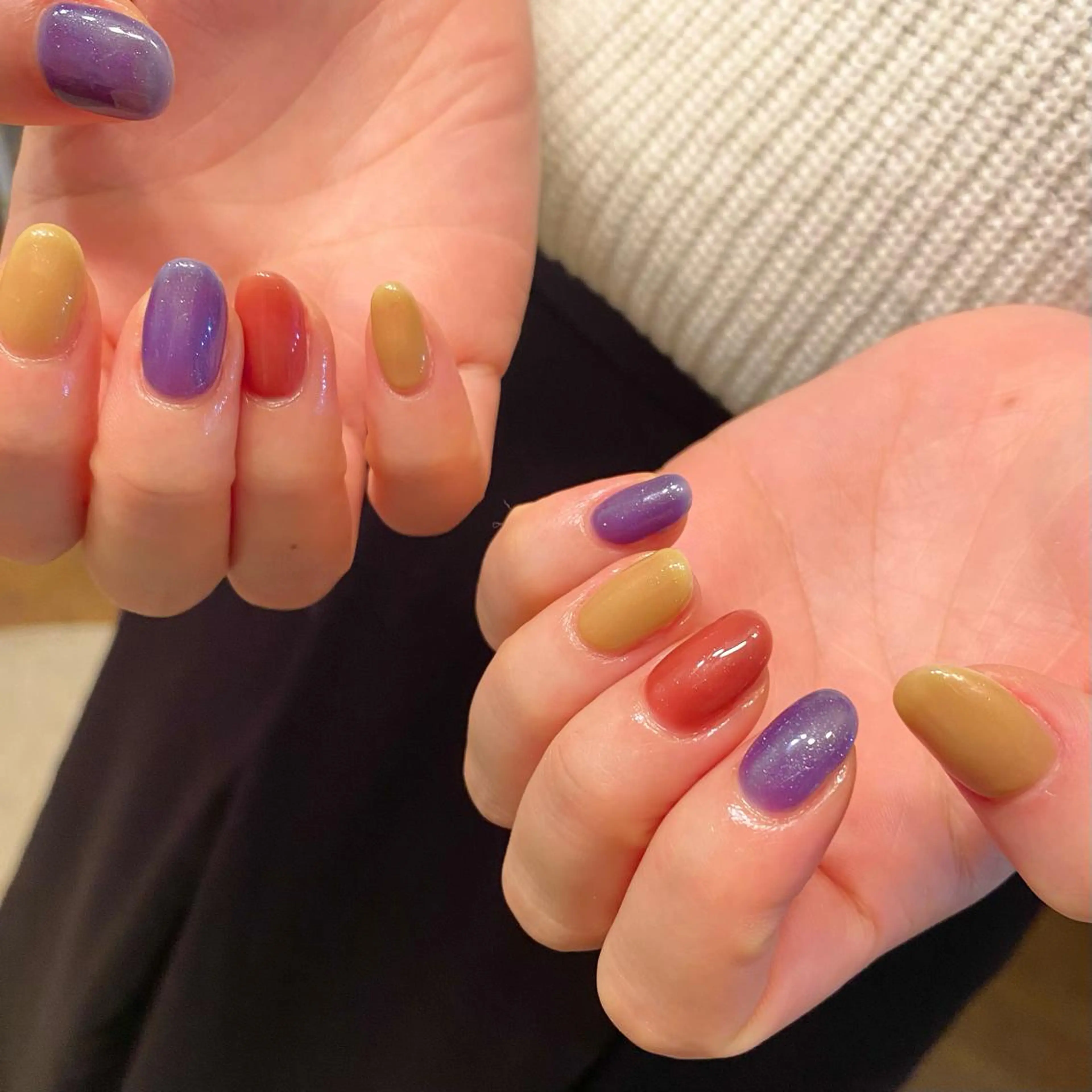 ネイル Amber21.所属・Nagahama Akariのネイルデザイン