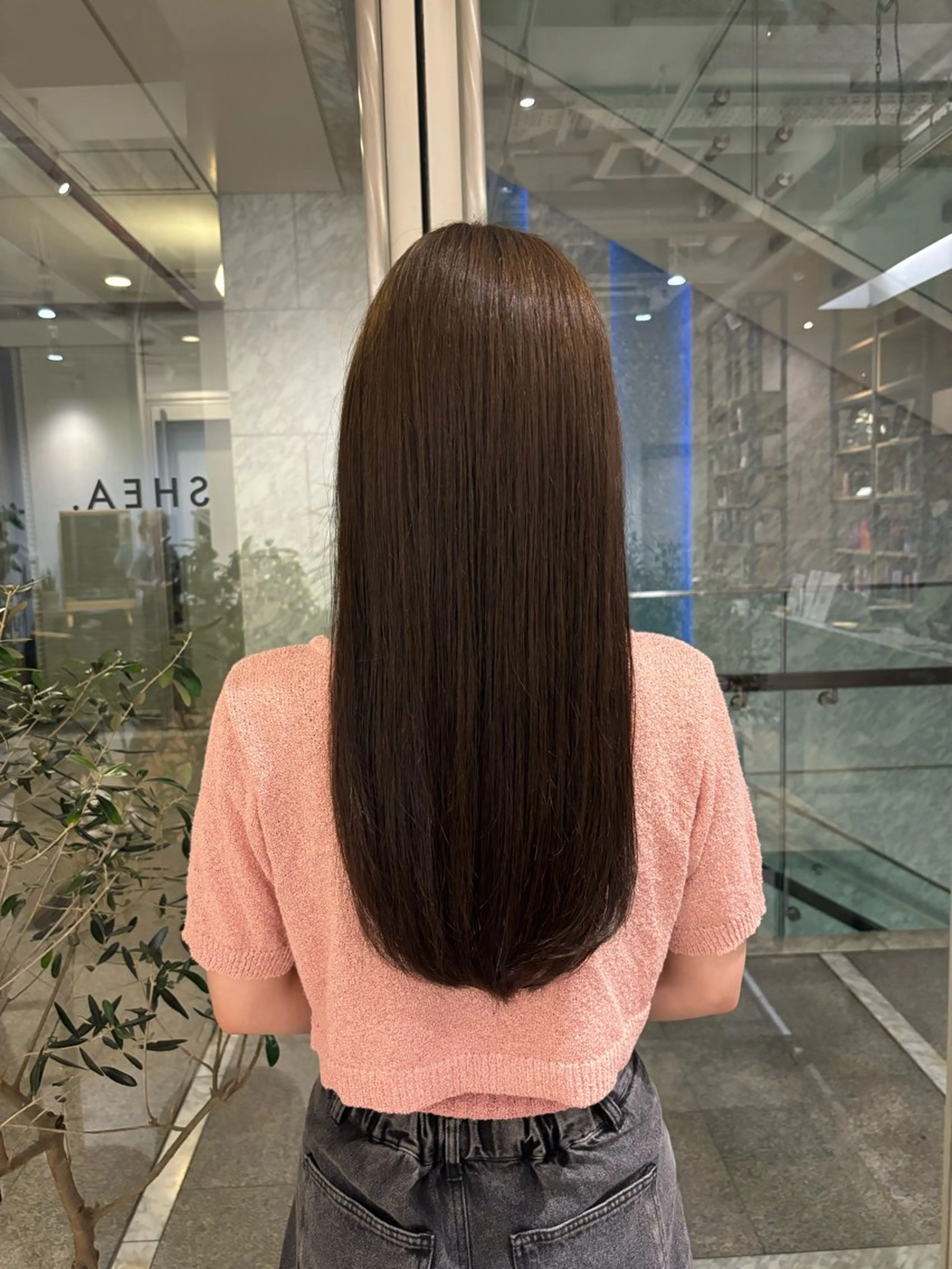 ロング パーマ 縮毛矯正 SHEA.Aoyama所属・SHEA /縮毛矯正 イソダハルカのヘアスタイル