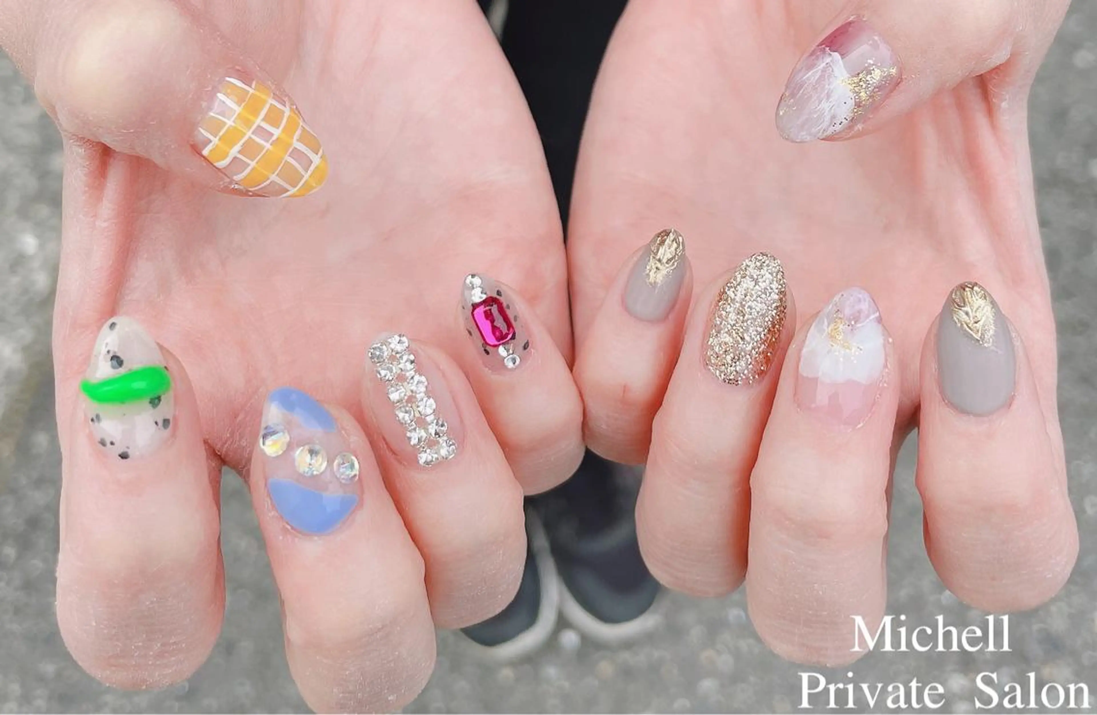 ネイル Michell Pr ivateSalonのネイルデザイン