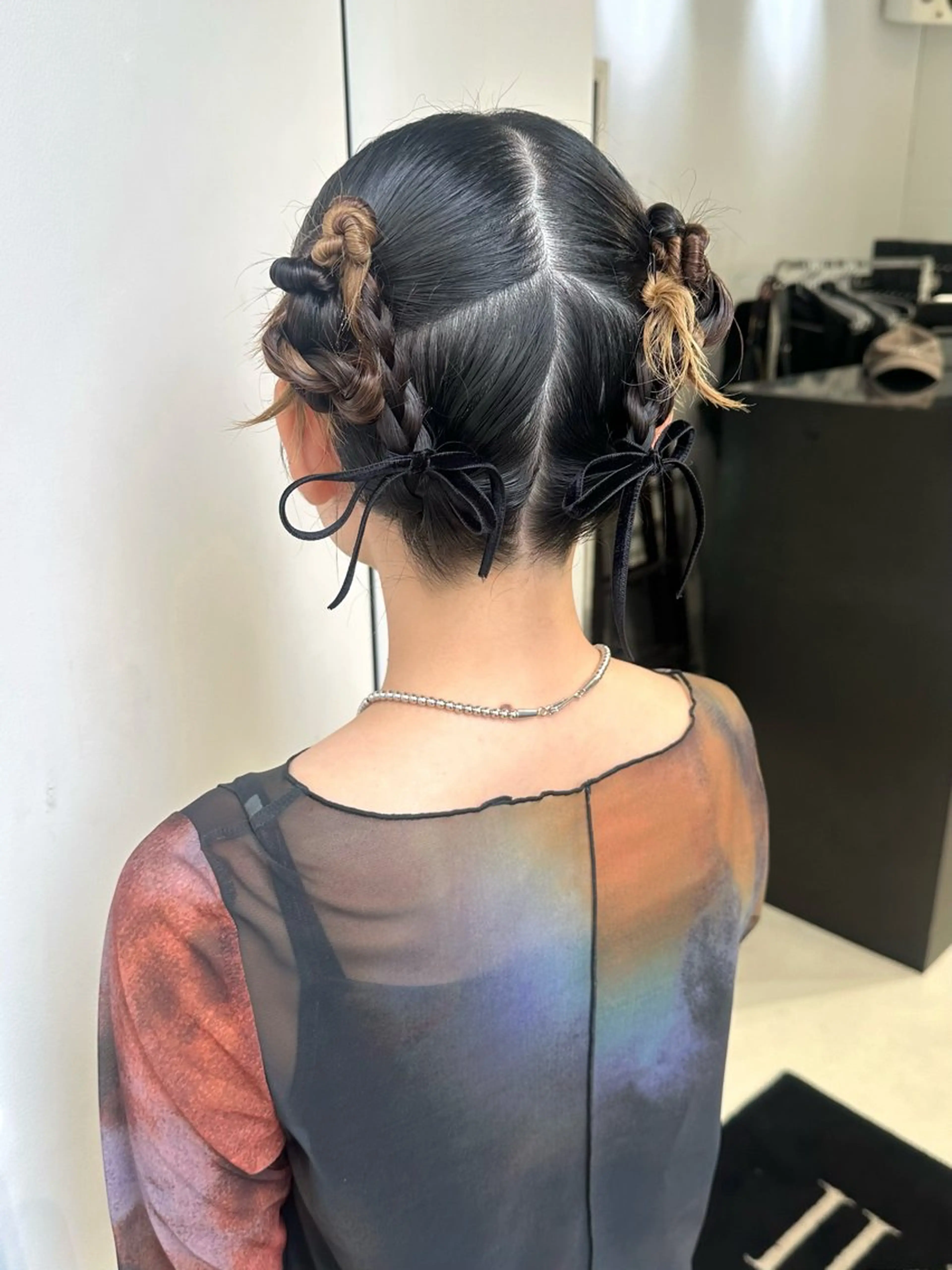 ヘアアレンジ ヘアセット レイヤーカット/艶髪 ✨💭KIRARIのヘアスタイル