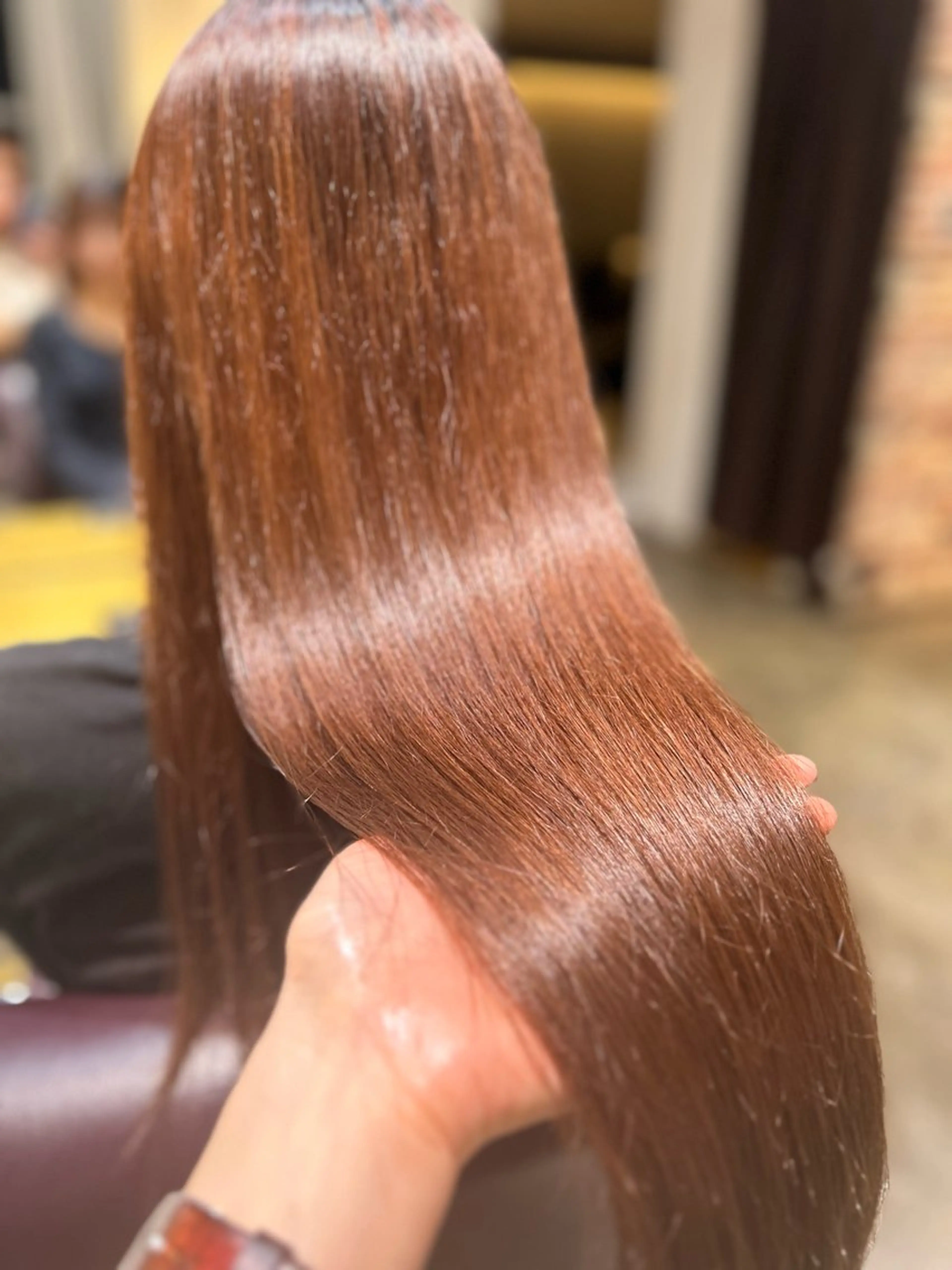 ロング カット 縮毛矯正 縮毛矯正／髪質改善 🌟mizukiのヘアスタイル