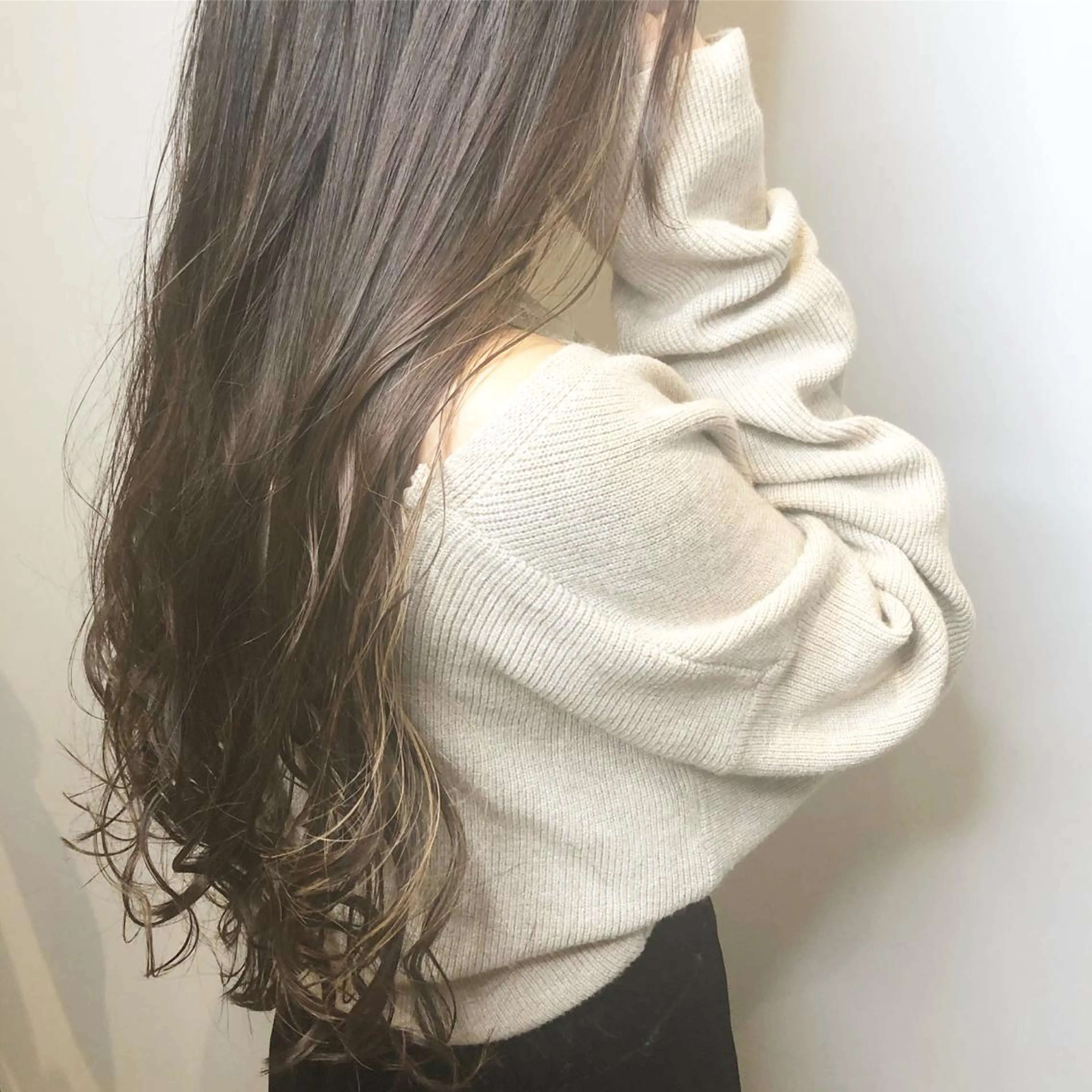 ロング カラー ヘアアレンジ 吉野 優子のマツエク・マツパデザイン