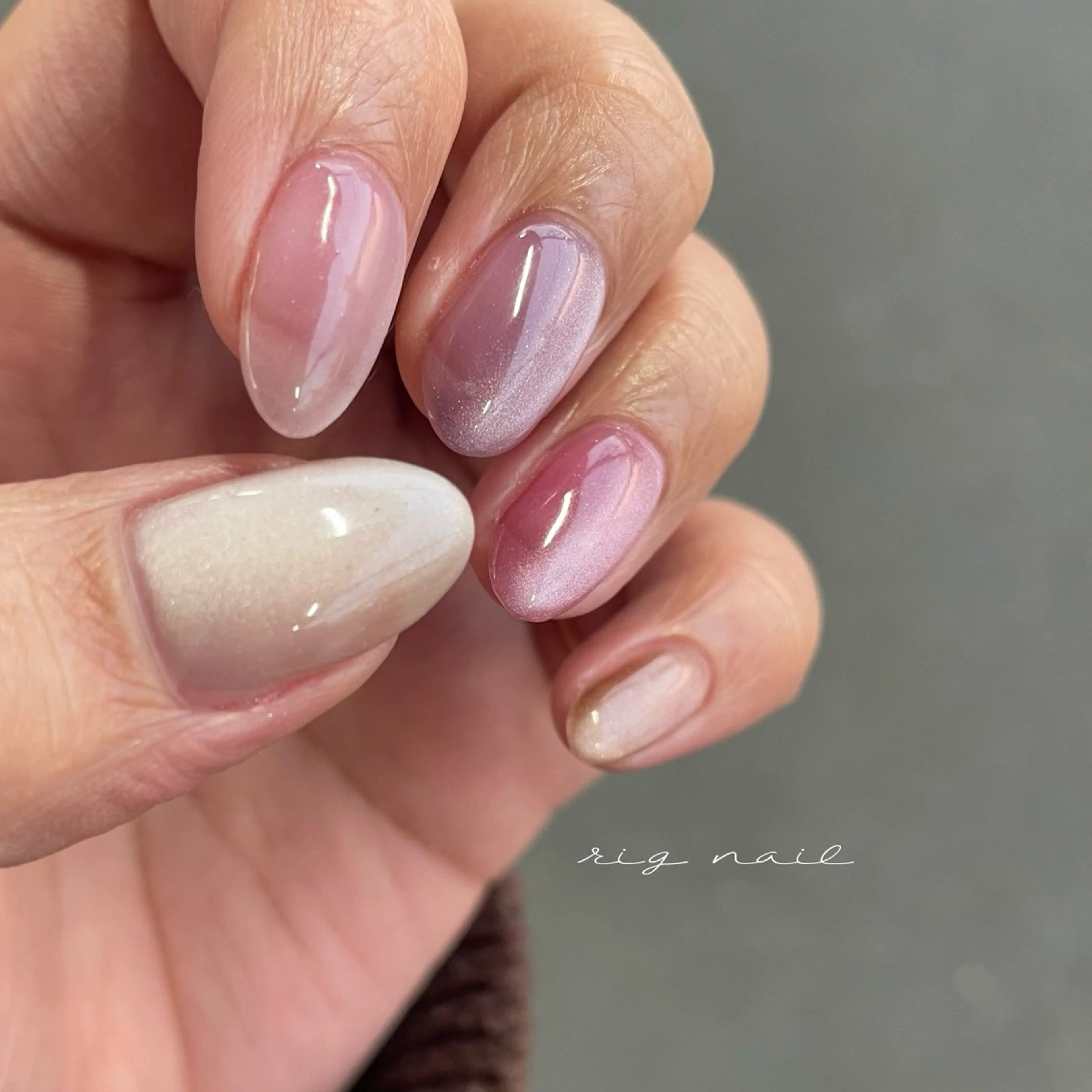 ネイル rig nail草加店所属・松本 紋世のネイルデザイン