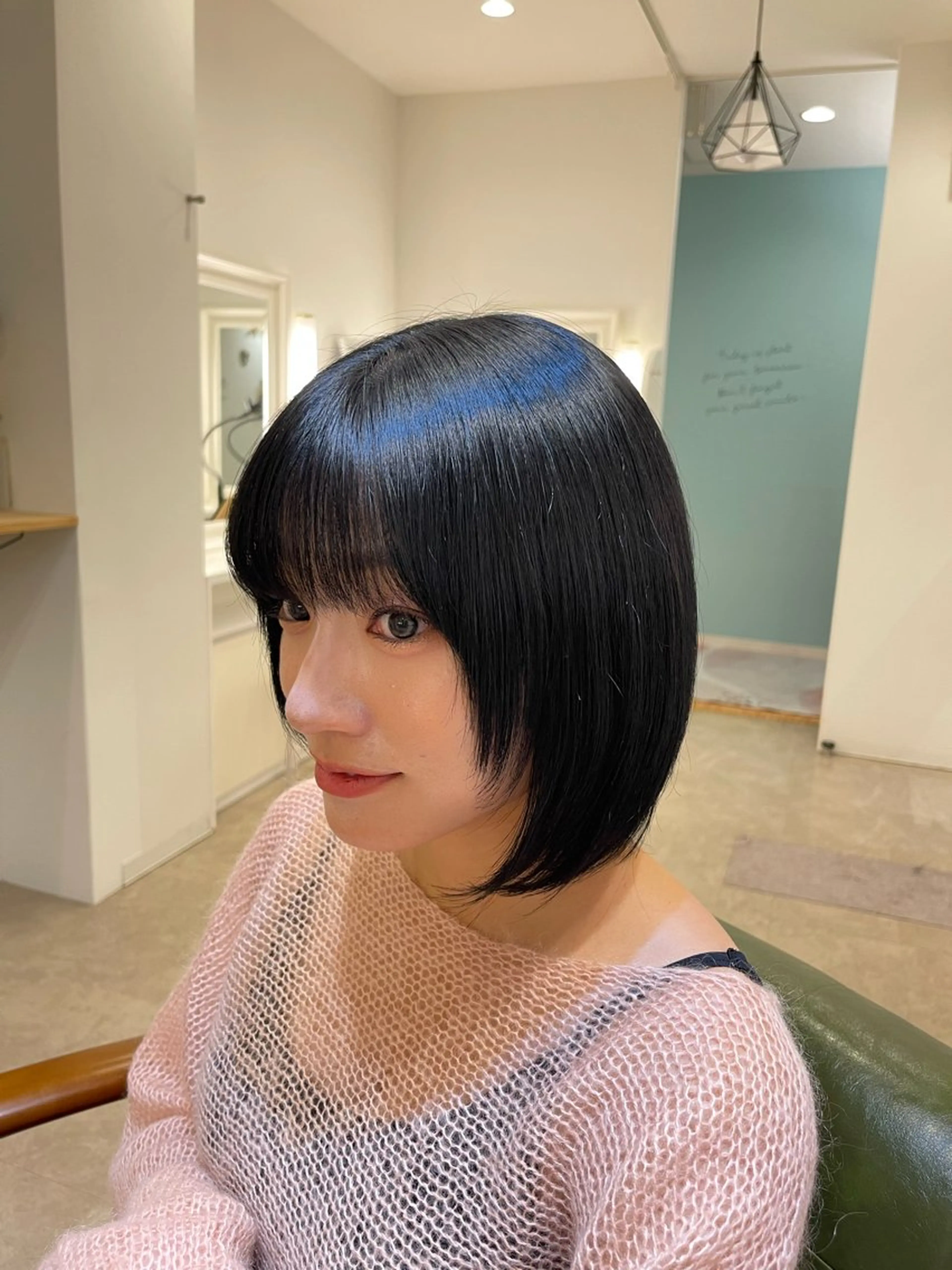 ショート 縮毛矯正 CARE SHINSAIBASHI所属・縮毛・酸性ストレート モデル募集のヘアスタイル