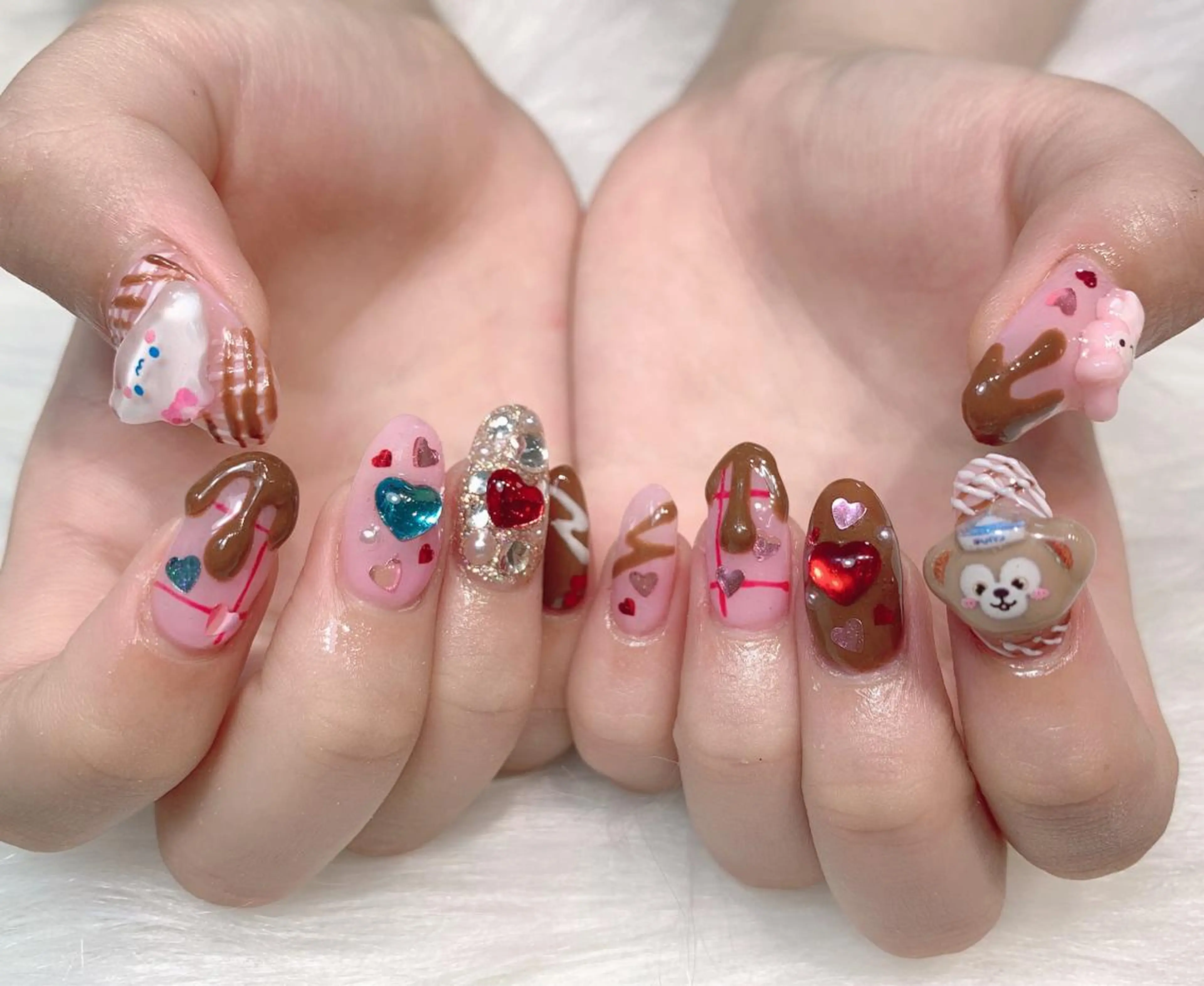 ロング ネイル Mint NAILSALONのネイルデザイン