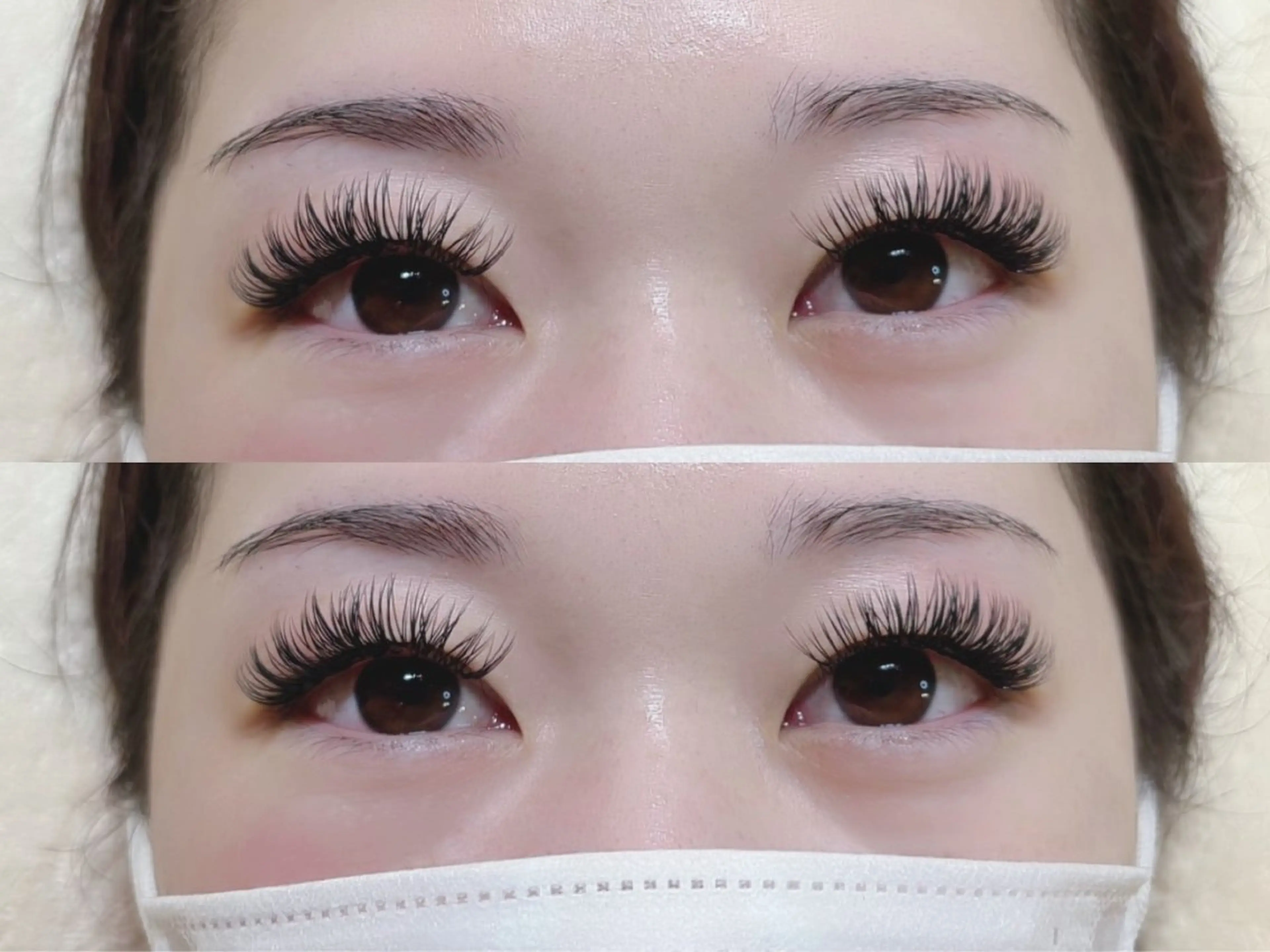 マツエク・マツパ 付け放題 バインドロック 束感まつ毛 フラットラッシュ パリジェンヌラッシュリフト マツエク リナ アメ村のマツエク・マツパデザイン