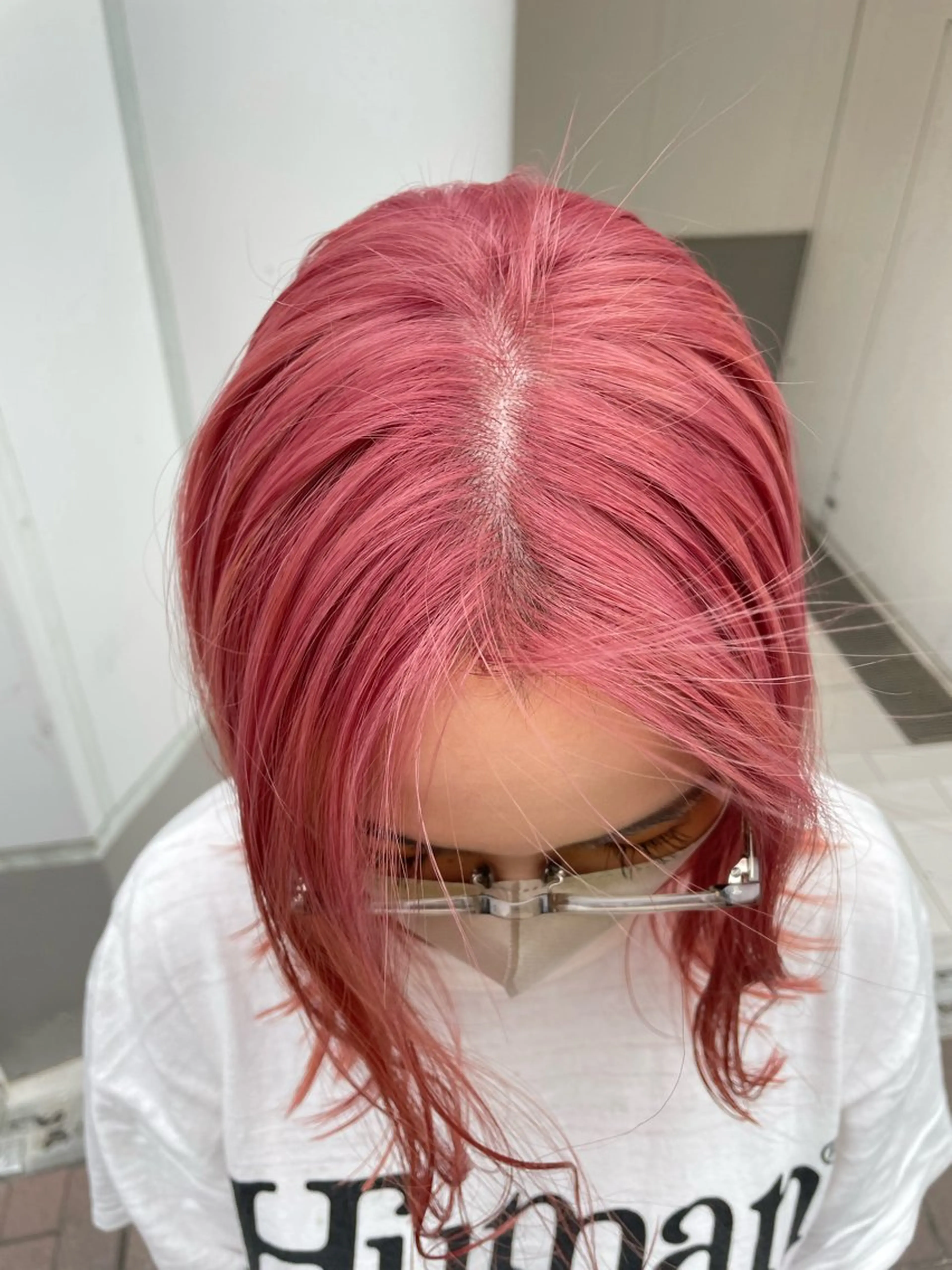 ミディアム カラー Yui. ハイトーン/パーマ/のヘアスタイル