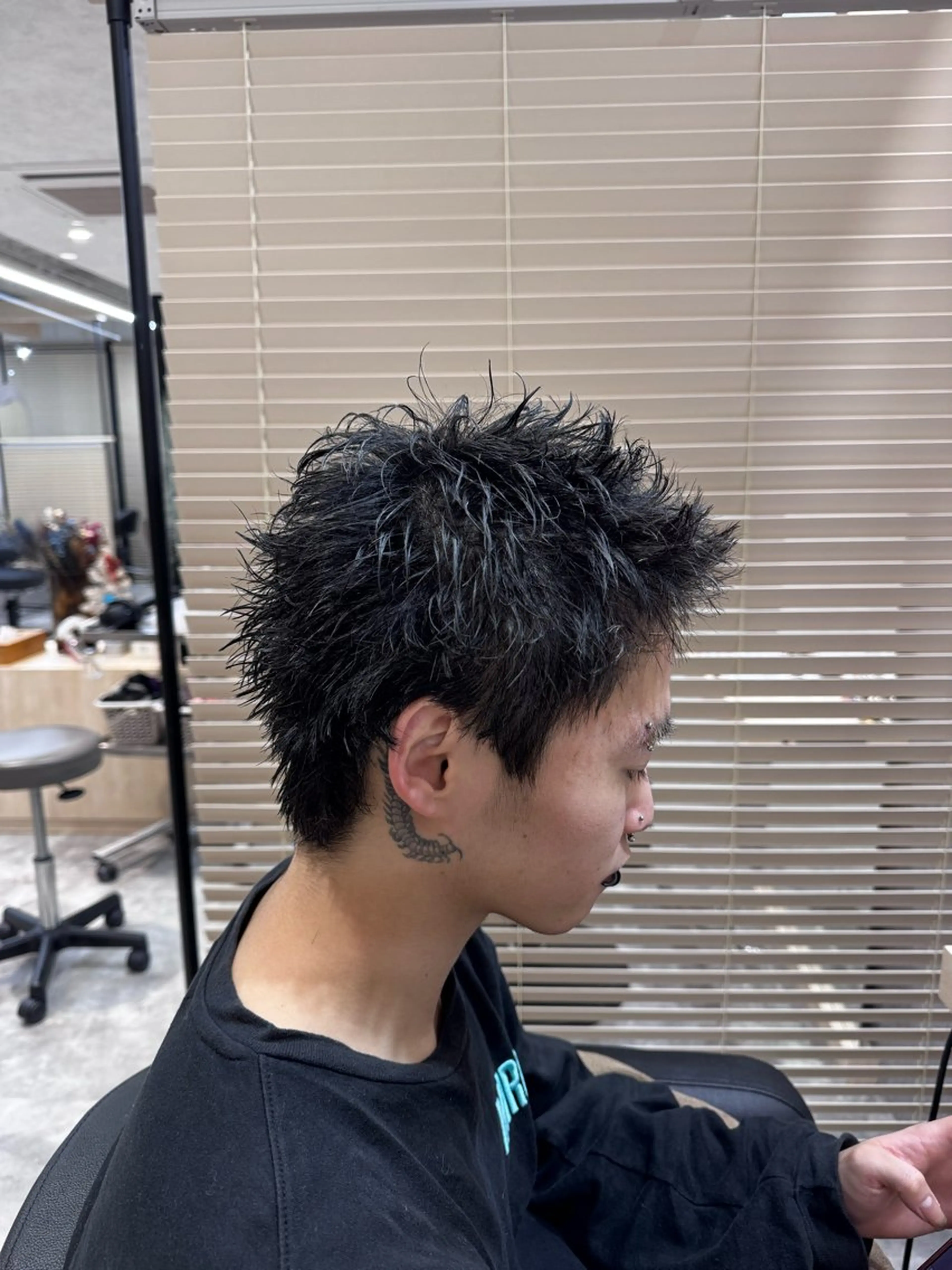 ショート メンズ スパイキーショート ショートヘア カット パーマ 堀 舜介/メンズカットのヘアスタイル