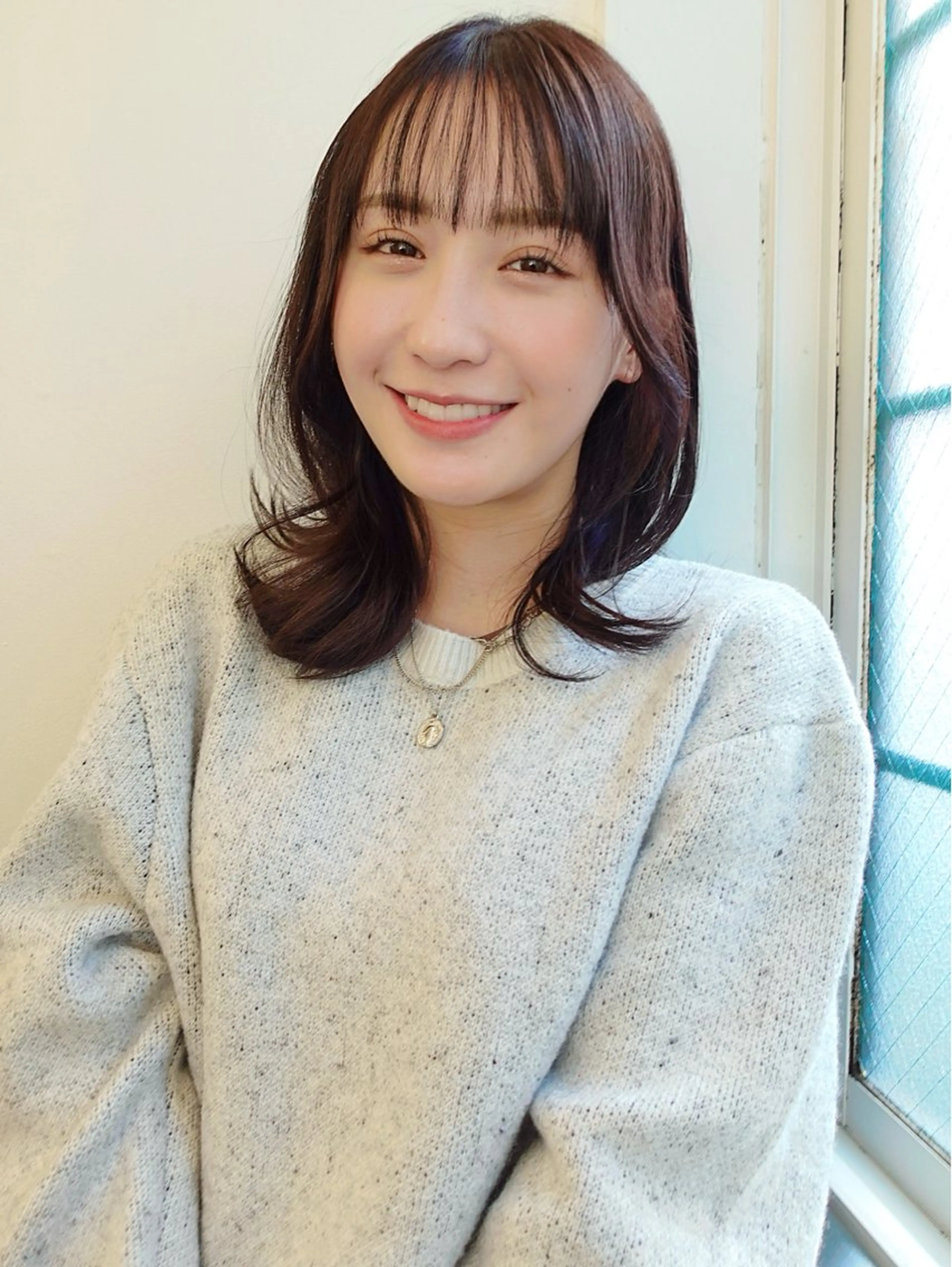 ミディアム L.O.GKINSHICHO所属・シールエクステ☀️ L.O.G村岡健一のヘアスタイル