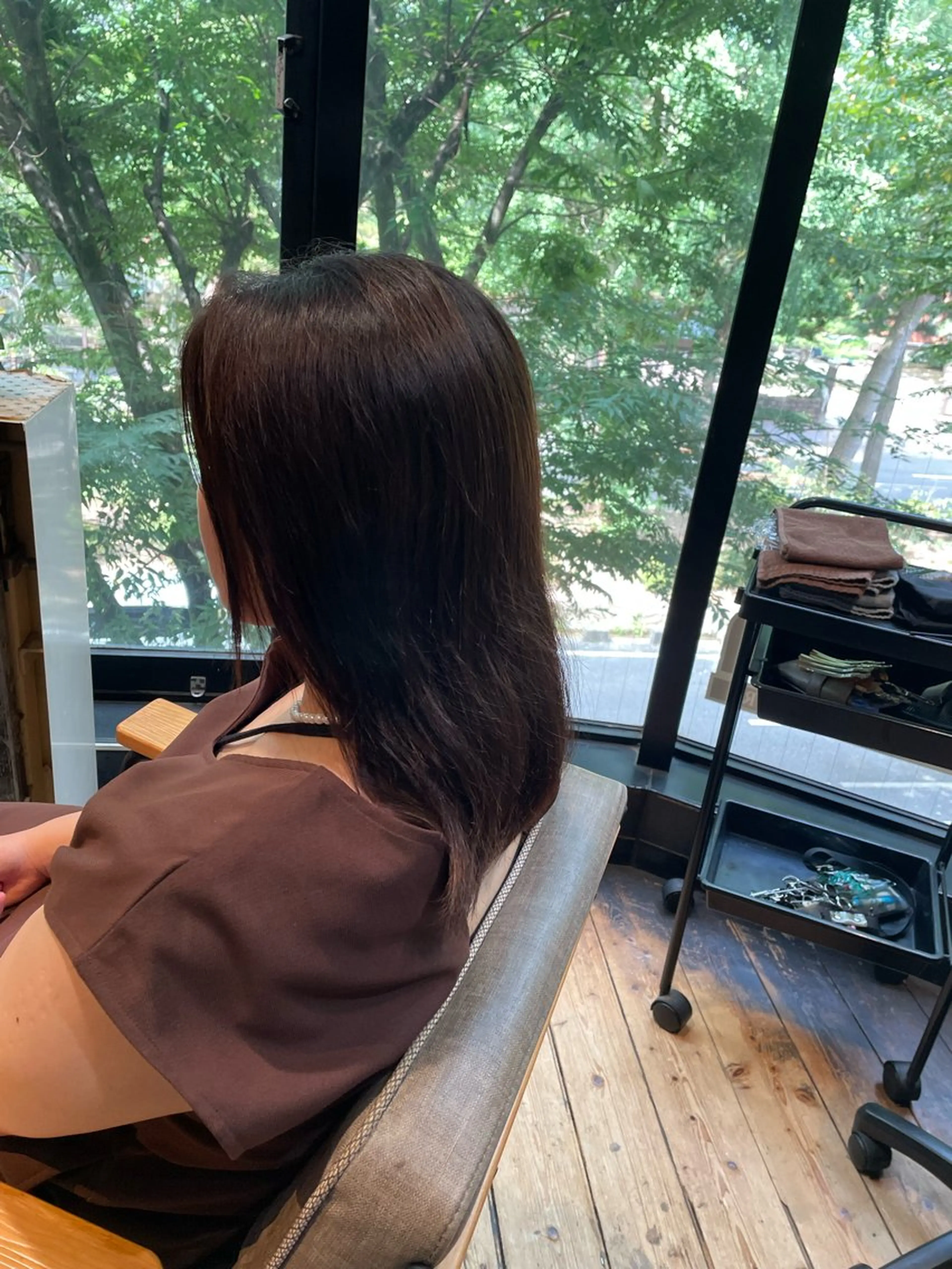 カラー 脇 麻紘のヘアスタイル