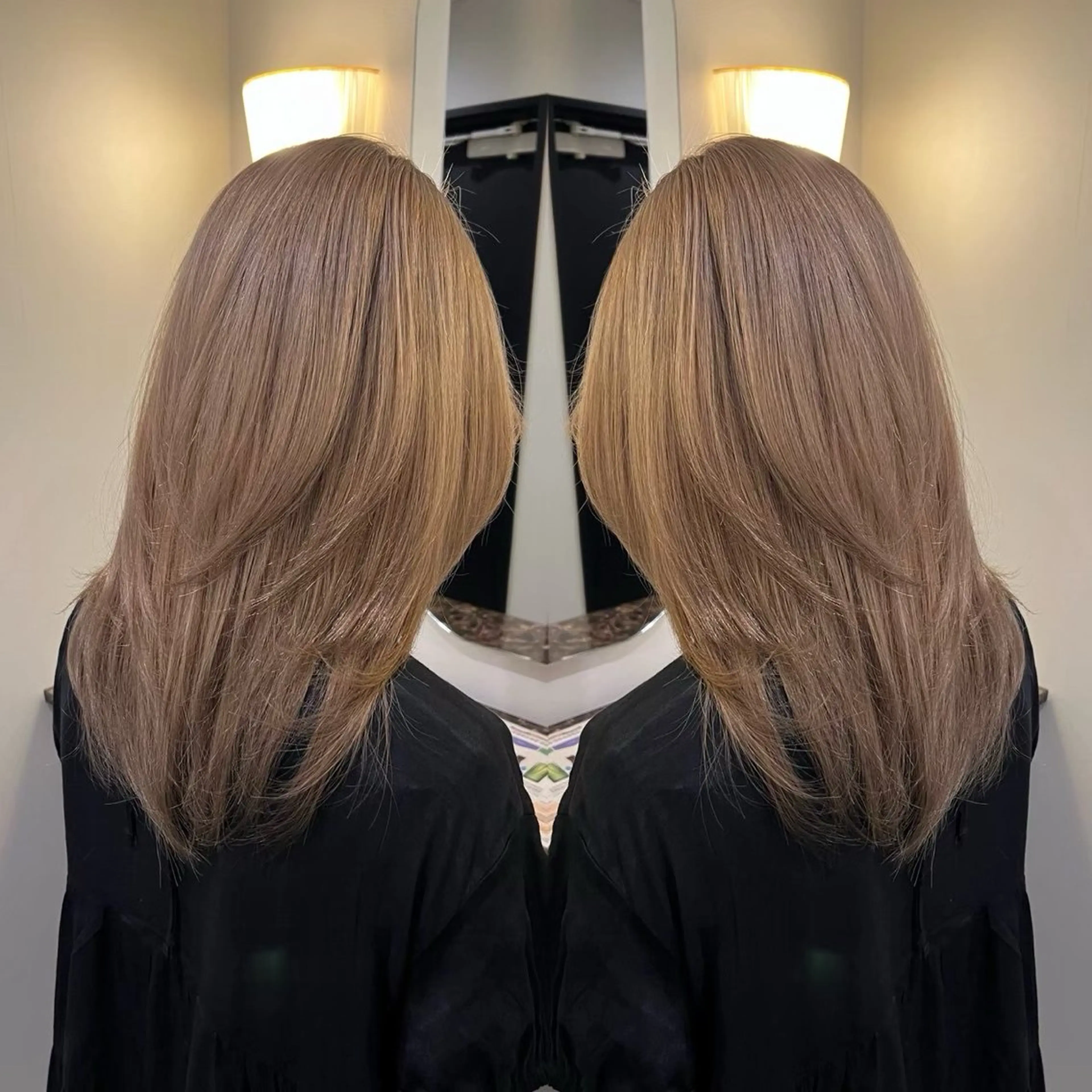 ⭐️ブリーチ込みダブルカラー⭐️ ※ハイライトやインナーやアンブレラーなどのデザインカラーは受け付けておりません。の写真