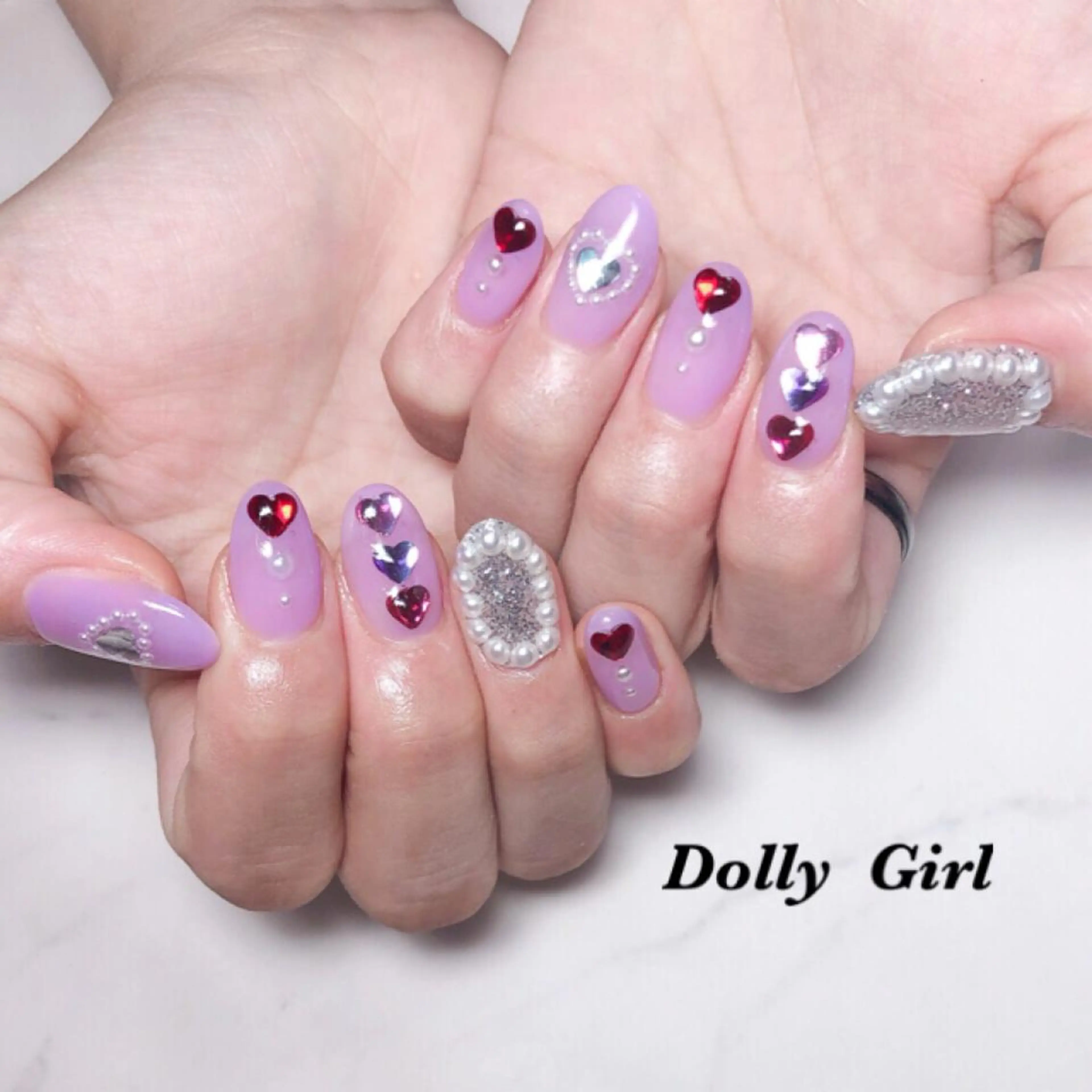 ネイル 個室ネイルサロンDolly  Girl〜ドーリーガール〜所属・DollyGirl KYOKOのネイルデザイン