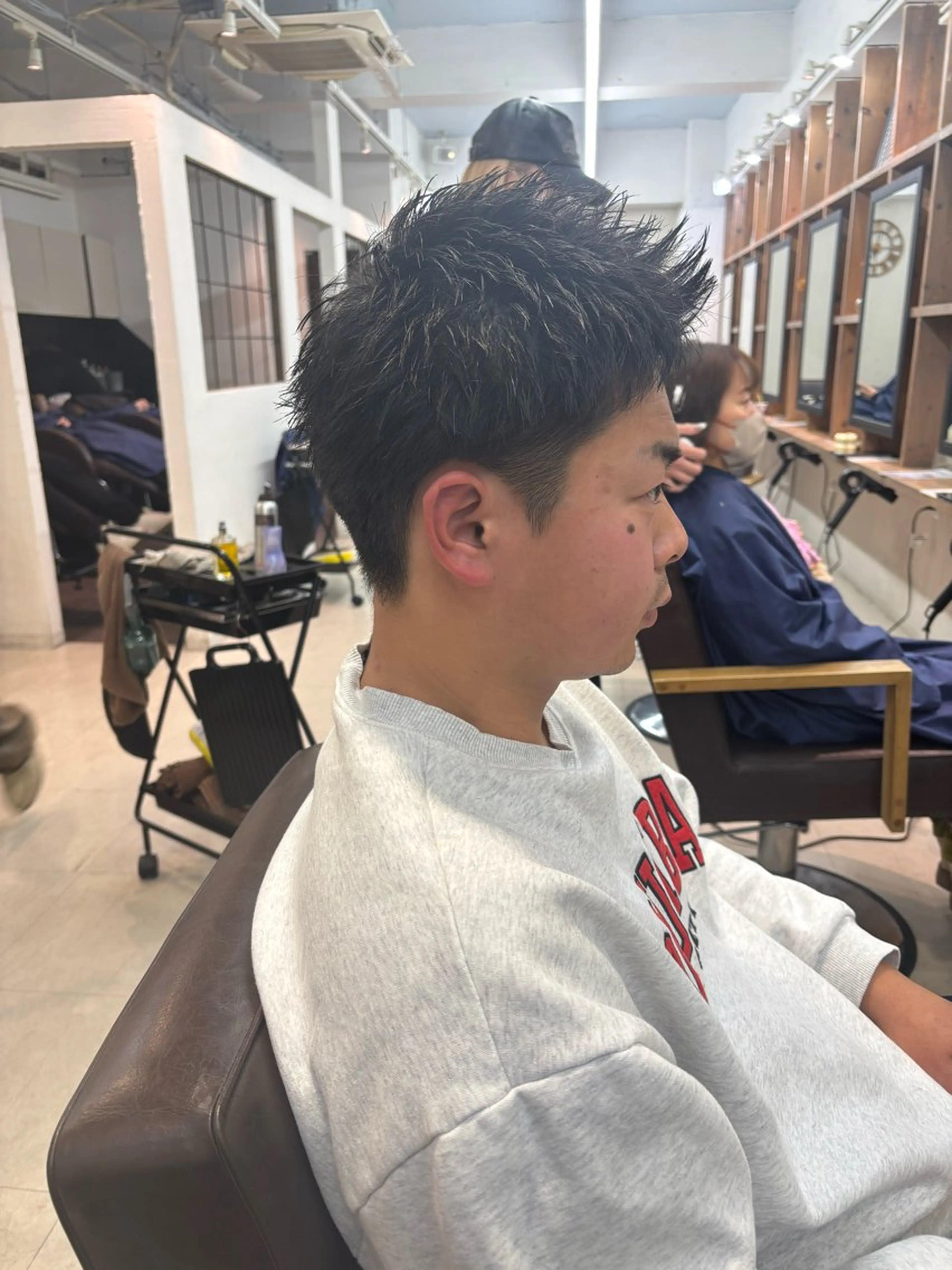 ショート メンズ スパイキーショート ショートヘア 東 尚人のヘアスタイル