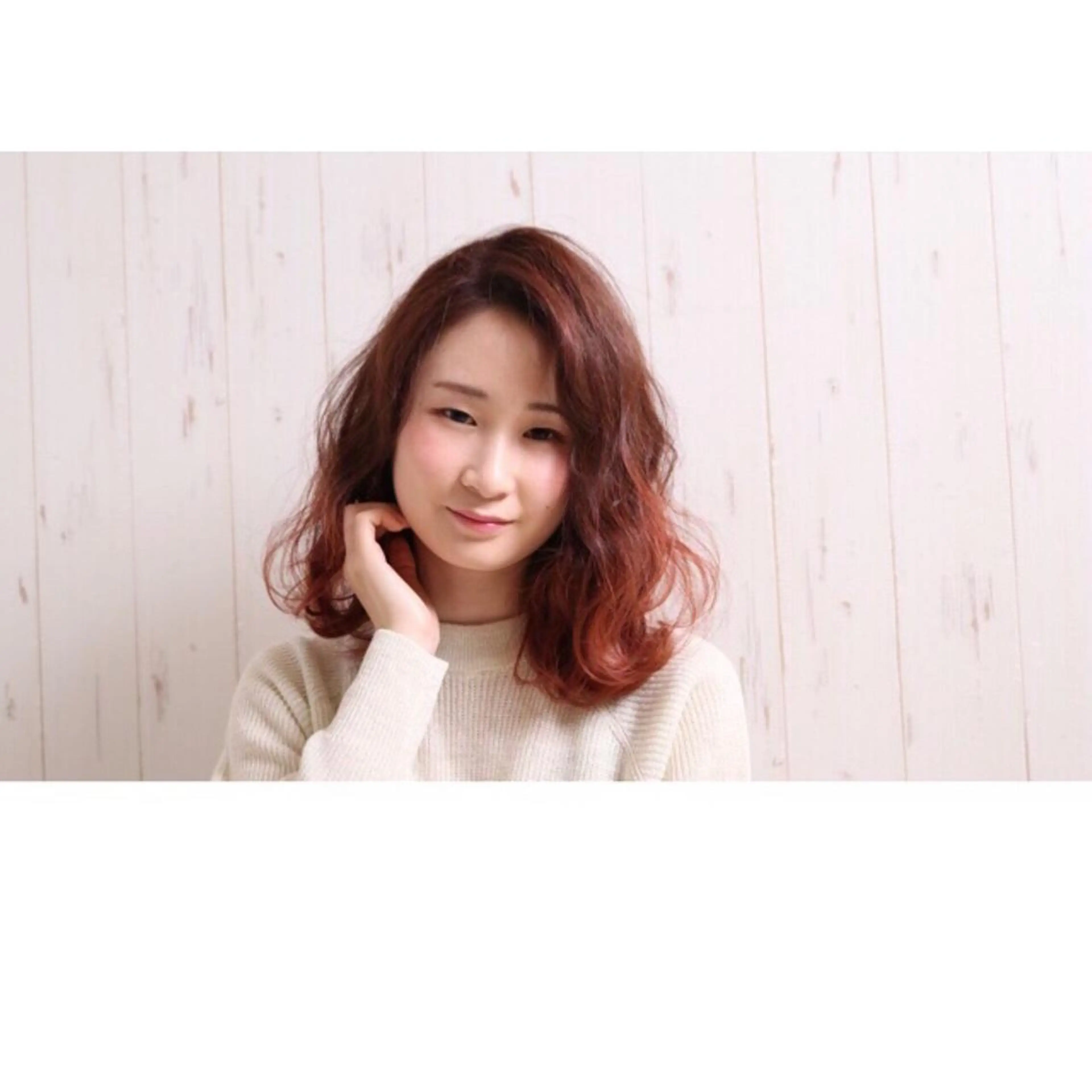 ミディアム KAIzen. tomoのヘアスタイル