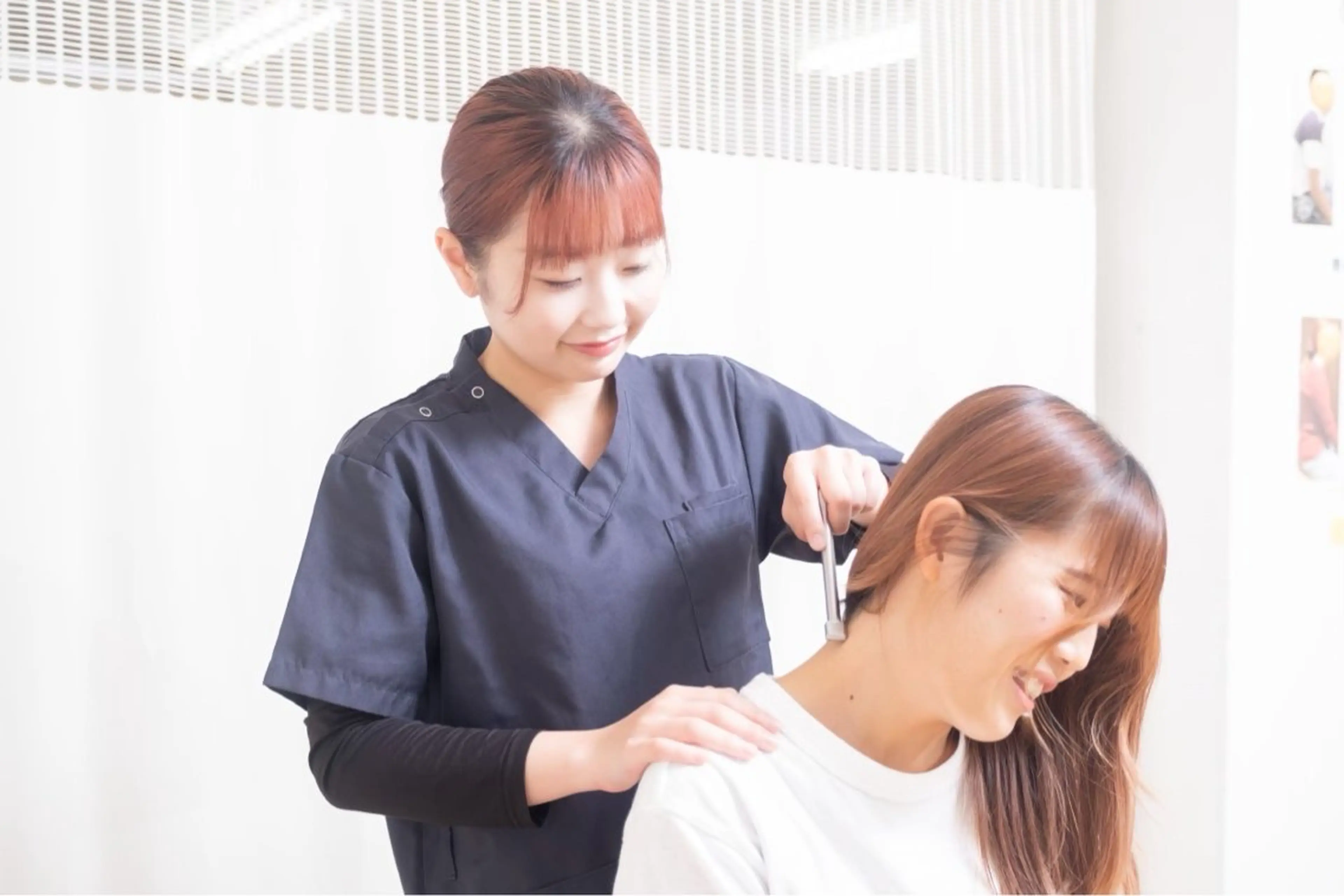 姿勢改善とEMS 阪急桜井駅徒歩7分のエステ・リラクイメージ