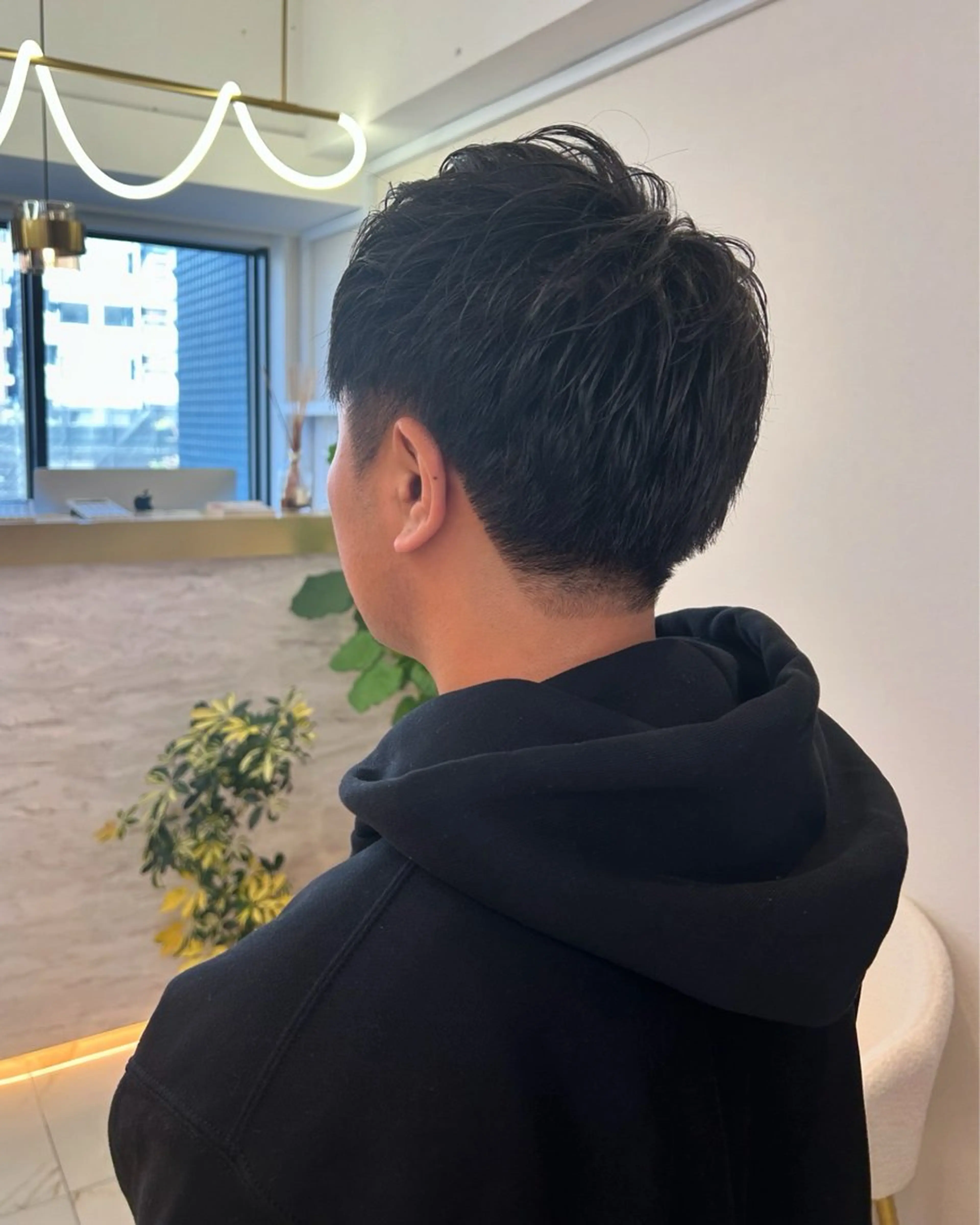 ショート メンズ カット ヘッドスパ 佐合 梨花 / ｅａｕ〈オー〉のヘアスタイル